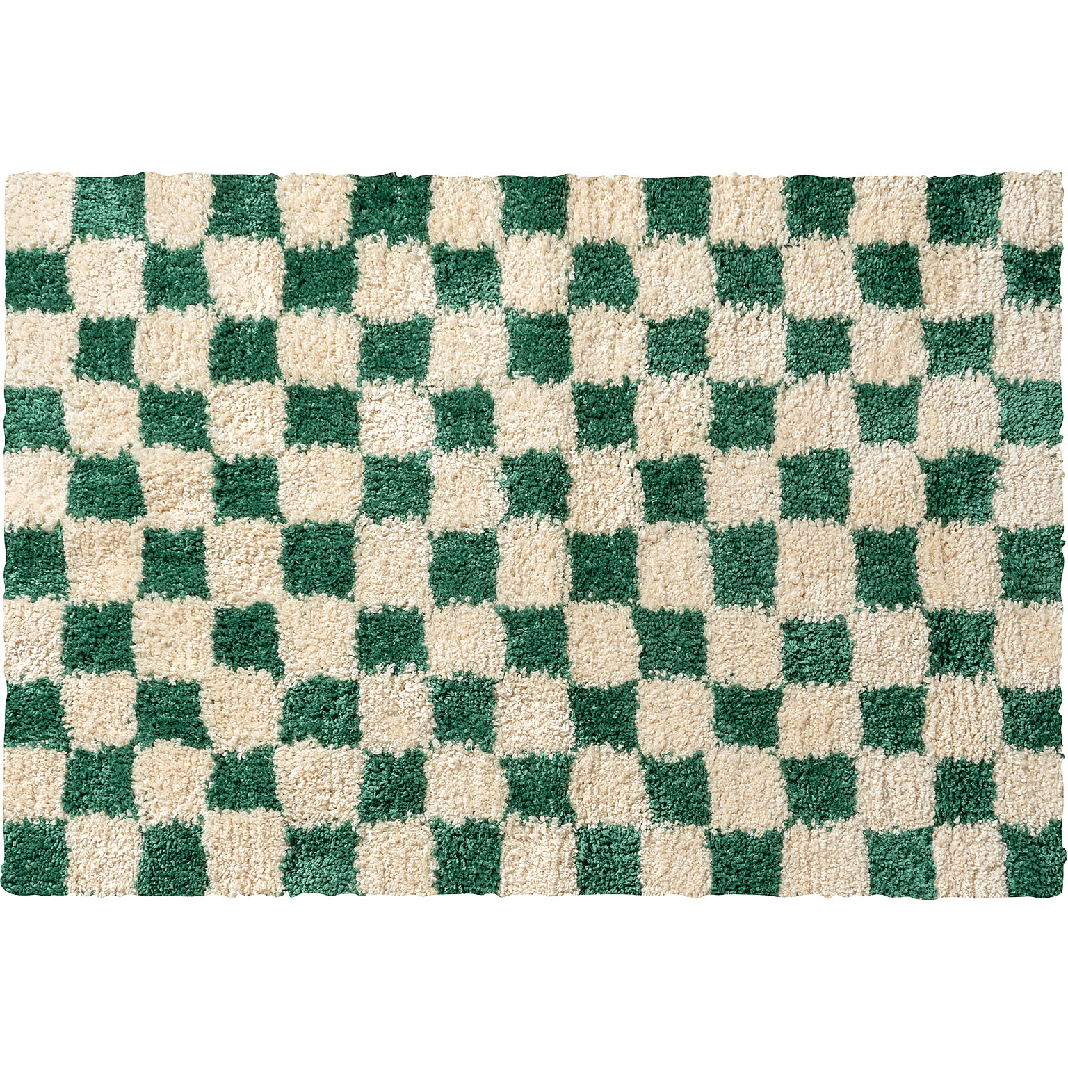 【BRID】 Morocco CHECKER RUG 90×130 モロッコ チェッカー ラグ