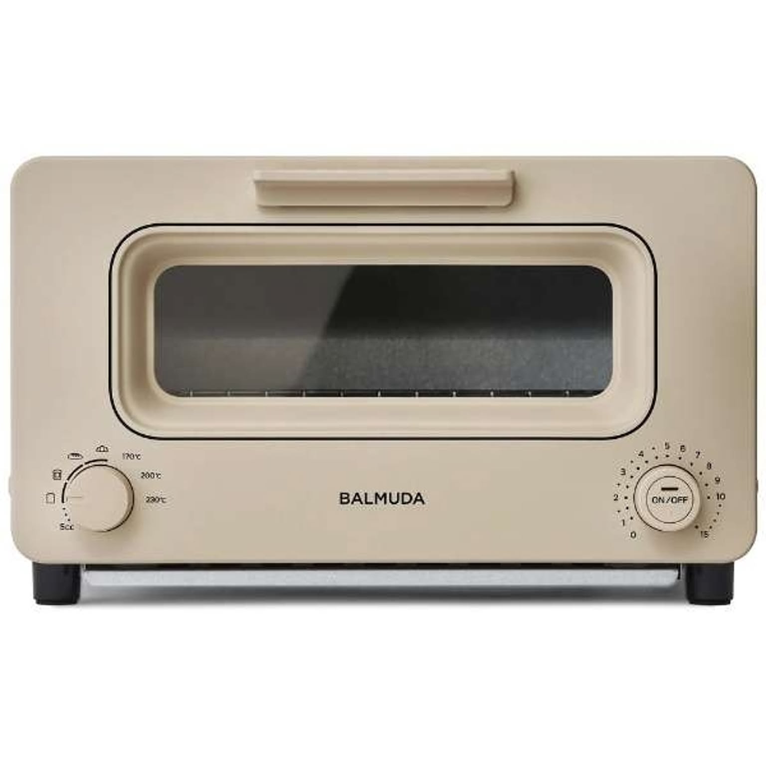 バルミューダ　BALMUDA オーブントースター BALMUDA The Toaster(バルミューダ ザ トースター) 1300W/食パン２枚 ベージュ K05A-BG