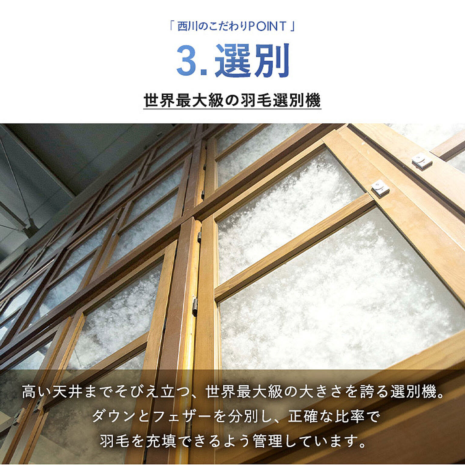 羽毛布団・羽根布団