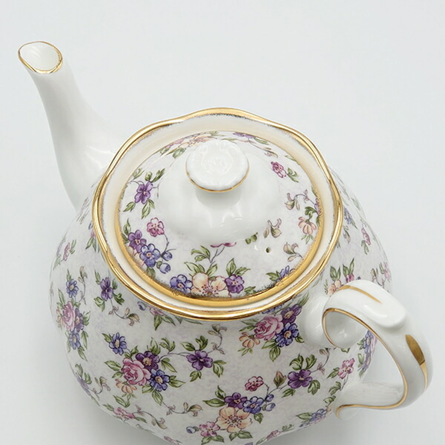 ロイヤルアルバート 100周年記念ティーポット・シュガー・クリーマーセット1940年代 イングリッシュチンツ イギリス 洋食器 通販