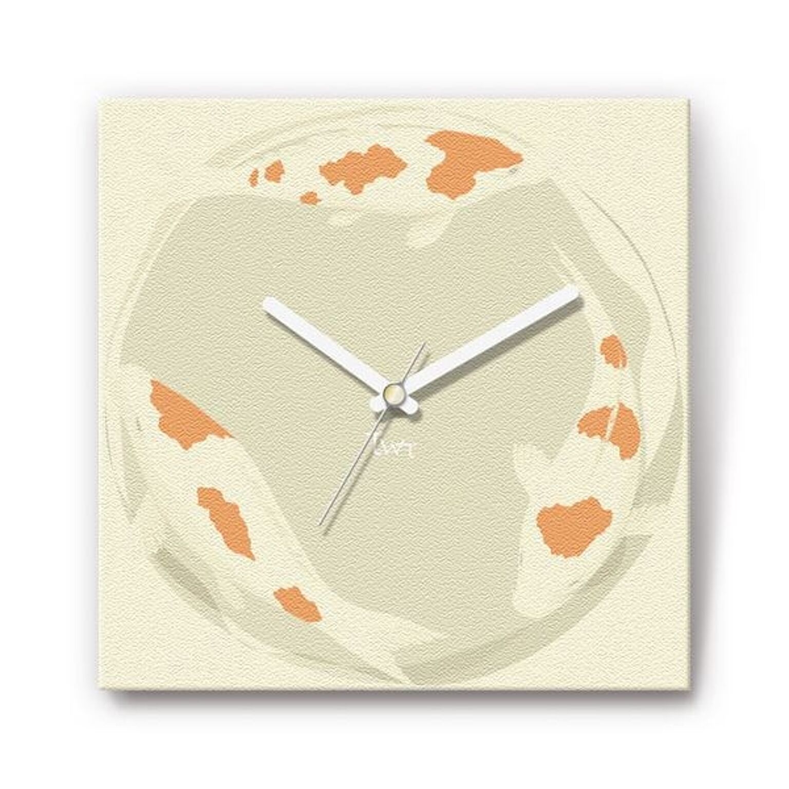 鯉 戦国ファブリック掛時計