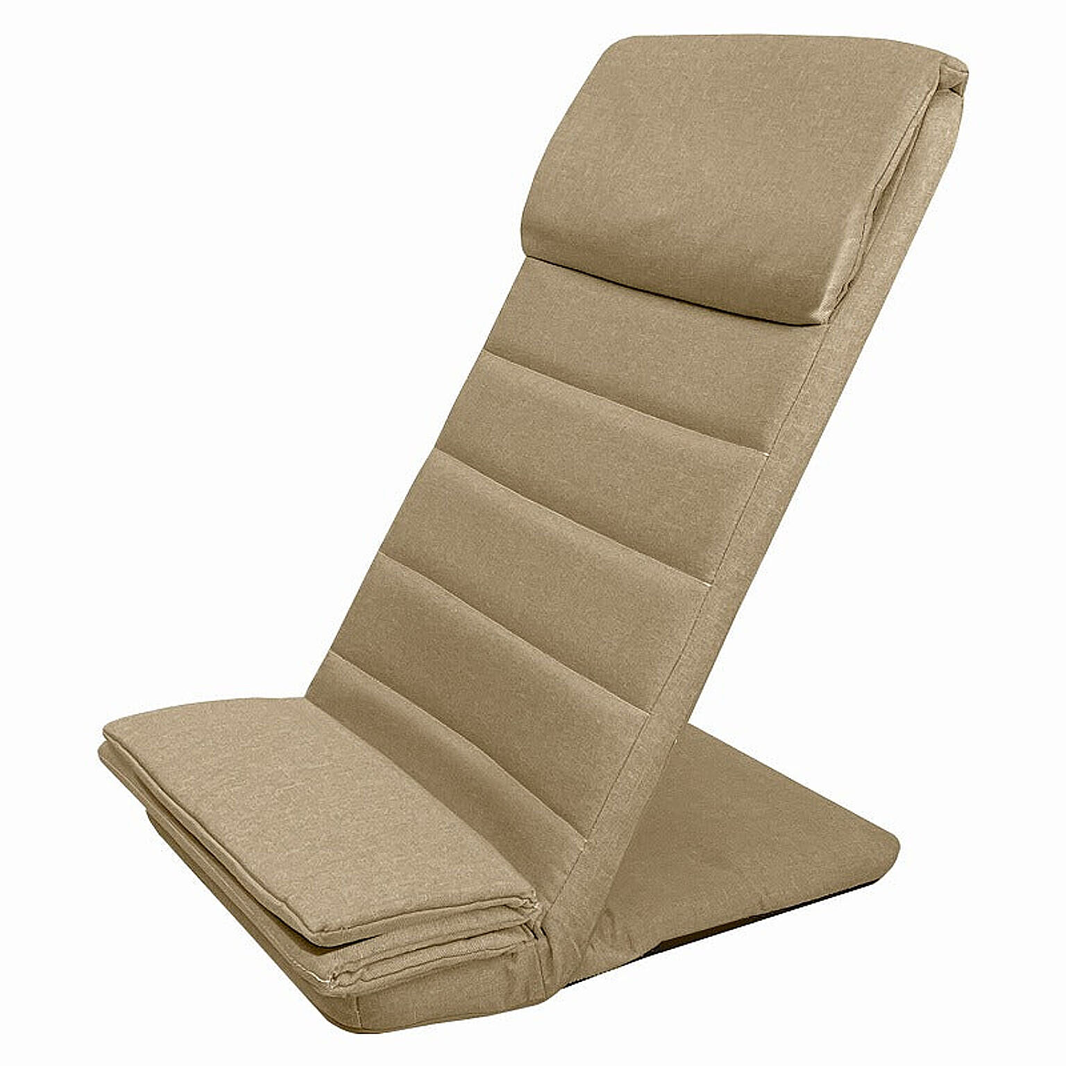 スリム座椅子 うすくて軽い 高さ69cm 犬用スロープ ペットステップ コンパクト収納 座面のうすい ペットスロープにも使用できる 座椅子 F-1887