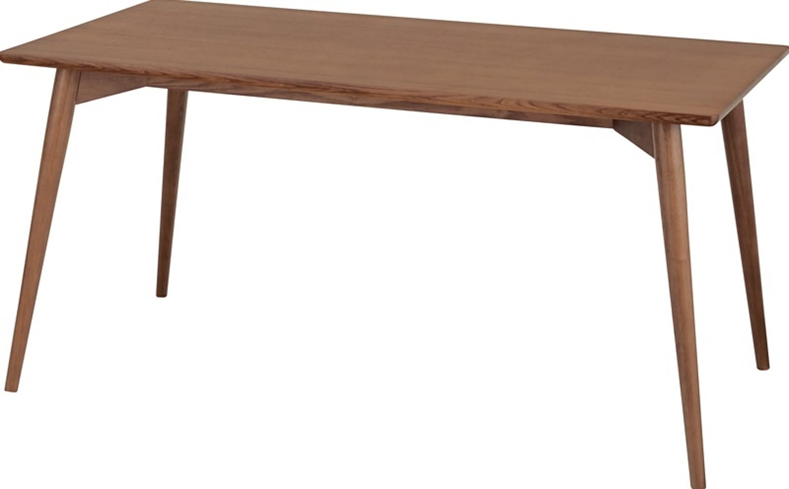 カラメリ ダイニングテーブル W150×D80×H72 ブラウン