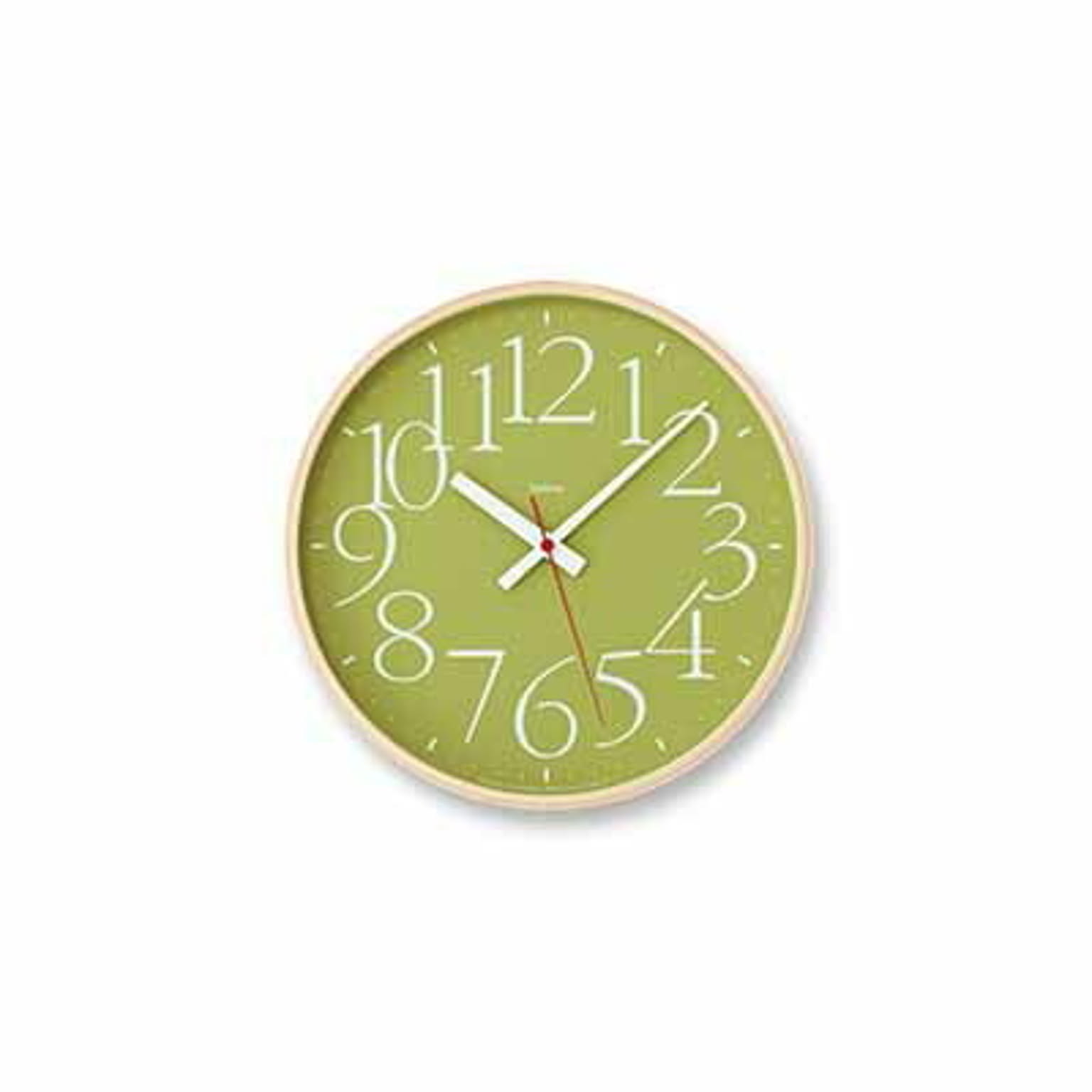 Lemnos レムノス CASA AY clock RC エーワイ クロック アールシー AY14-10 電波時計 掛け時計 スイープセコンド デザイン時計
