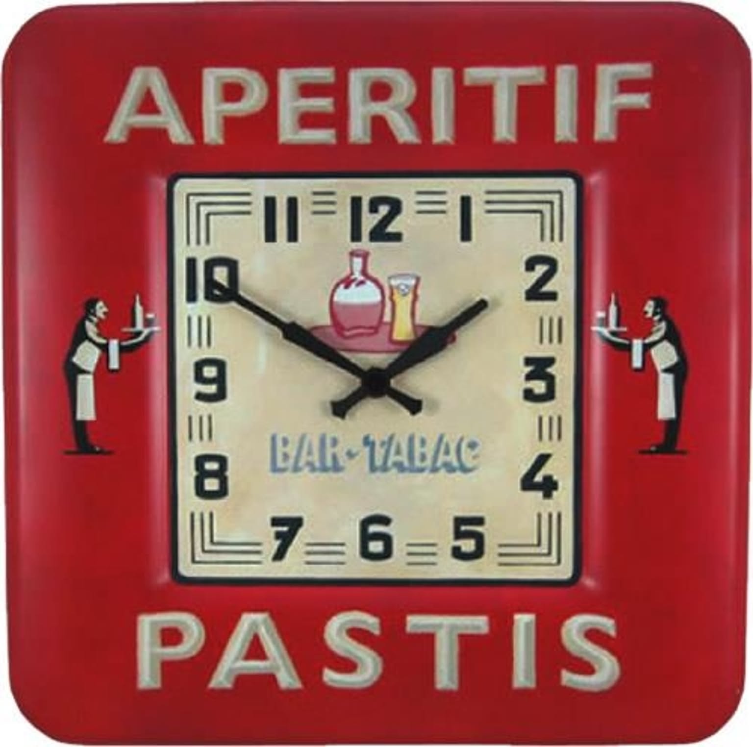 【完売】【正規輸入品】 イギリス ロジャーラッセル [SQ/PASTIS] ROGER LASCELLES 掛け時計 レトロ＆デコクロック