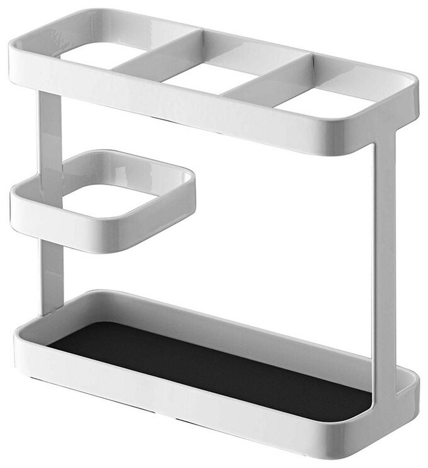 tower タワー(山崎実業) ツールスタンド タワー ワイド TOOL STAND WIDE 調理道具収納 カトラリーストッカー 収納ラック ラップ収納 キッチン収納 台所