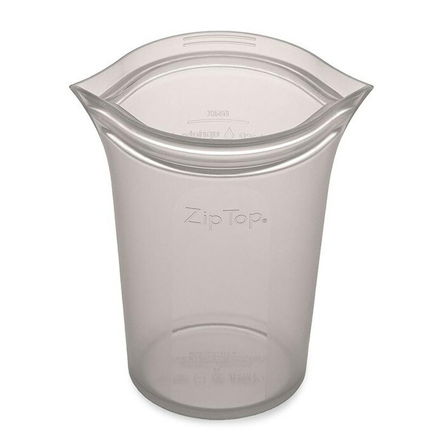 Zip Top ジップトップ 保存容器 カップL 710ml 繰り返し使用 自立 シリコーン シリコン 作り置き 時短 冷凍 電子レンジ 食洗機 ZipTop