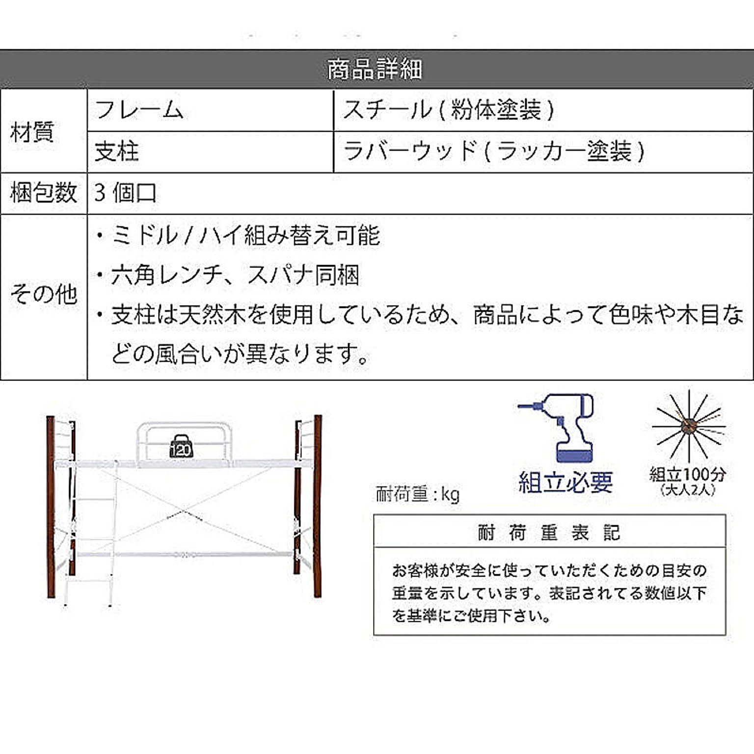 ロフトベッド・システムベッド