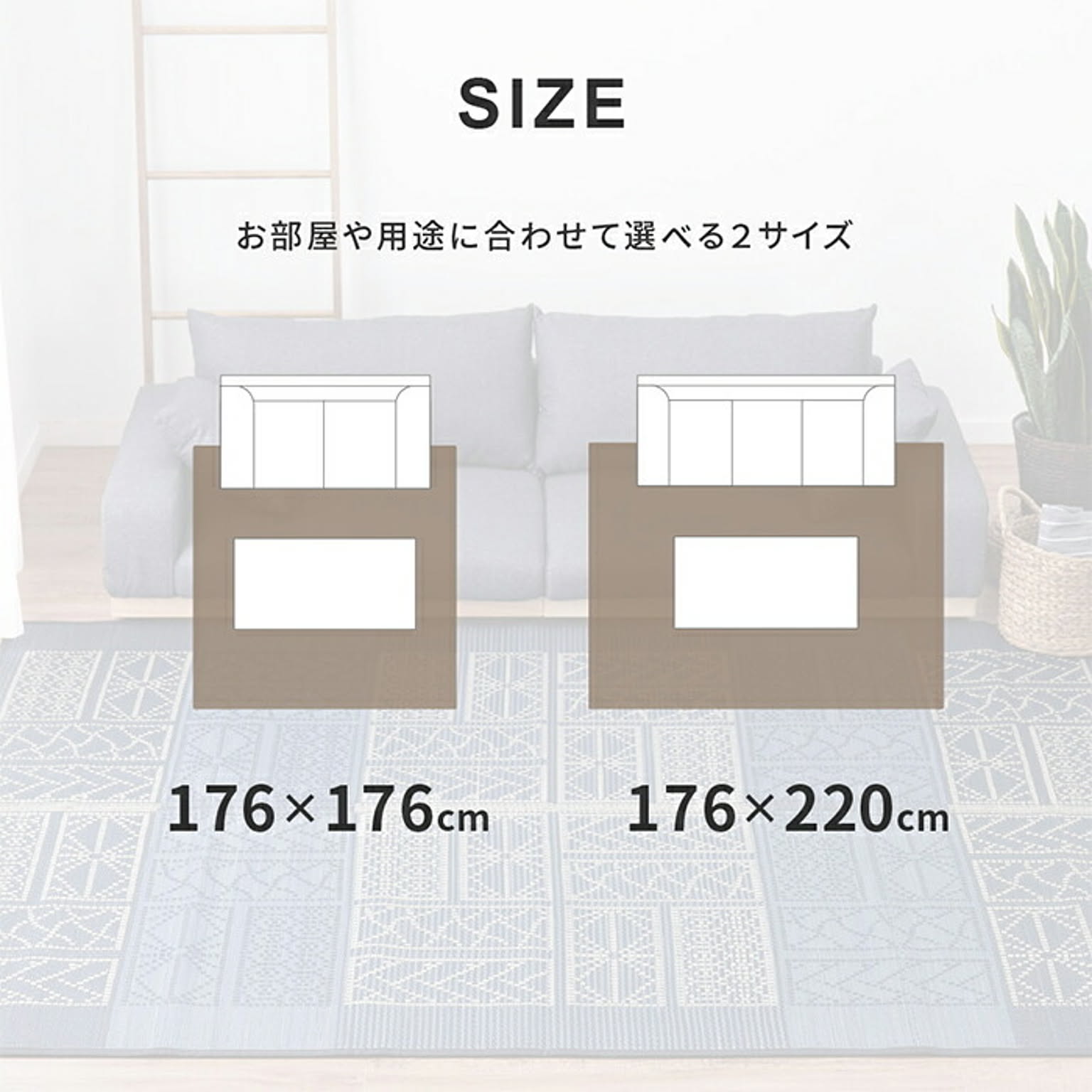 ござ・い草ラグ