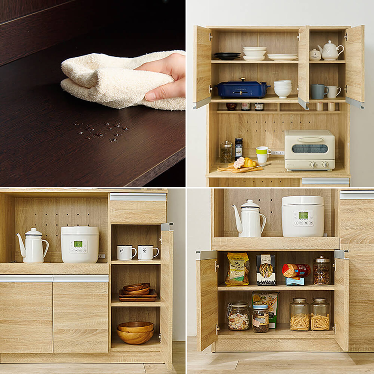 Spinat（シュピナート） キッチンカウンター ハイタイプ・幅89cm