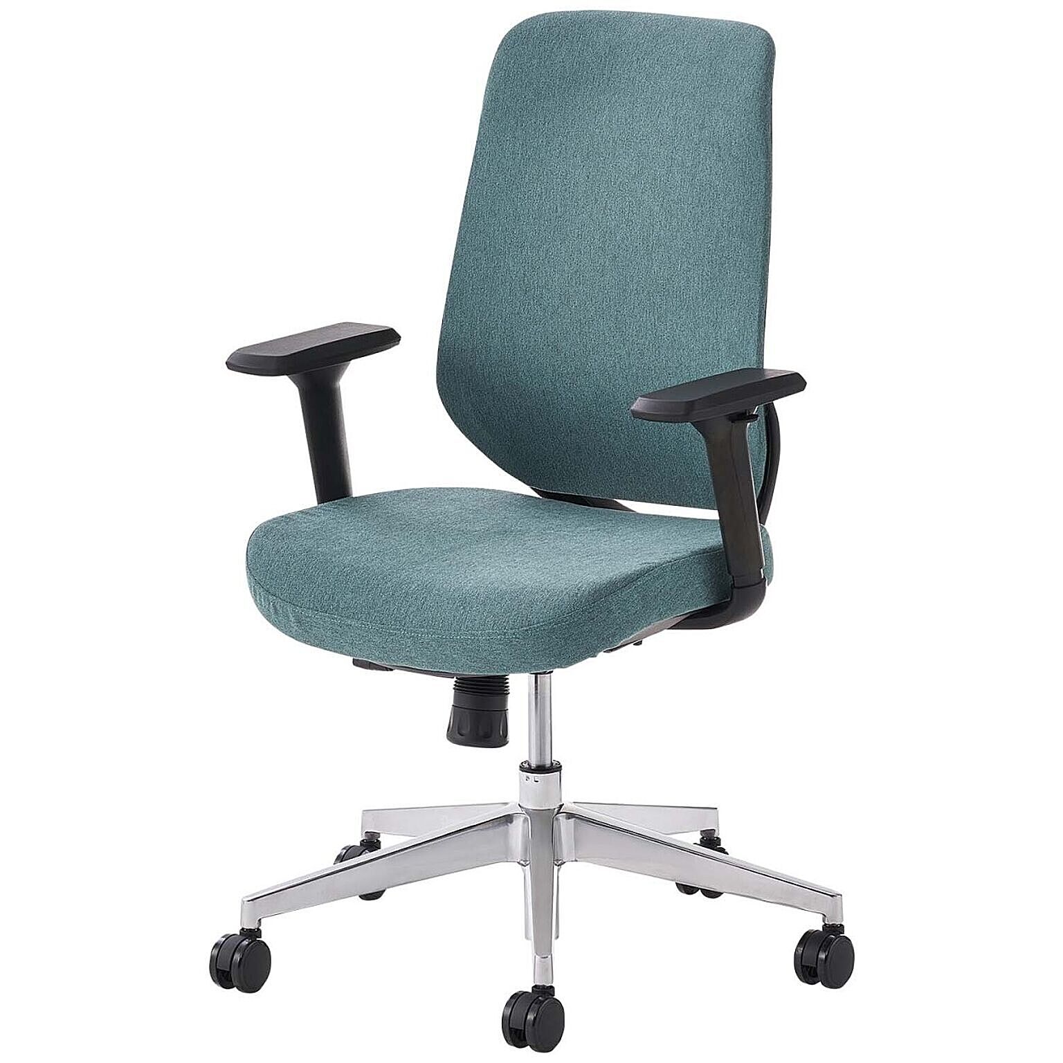 オフィスチェア YS-1 肘付き 可動肘 メッシュチェア/布張りチェア ランバーサポート 人間工学 椅子