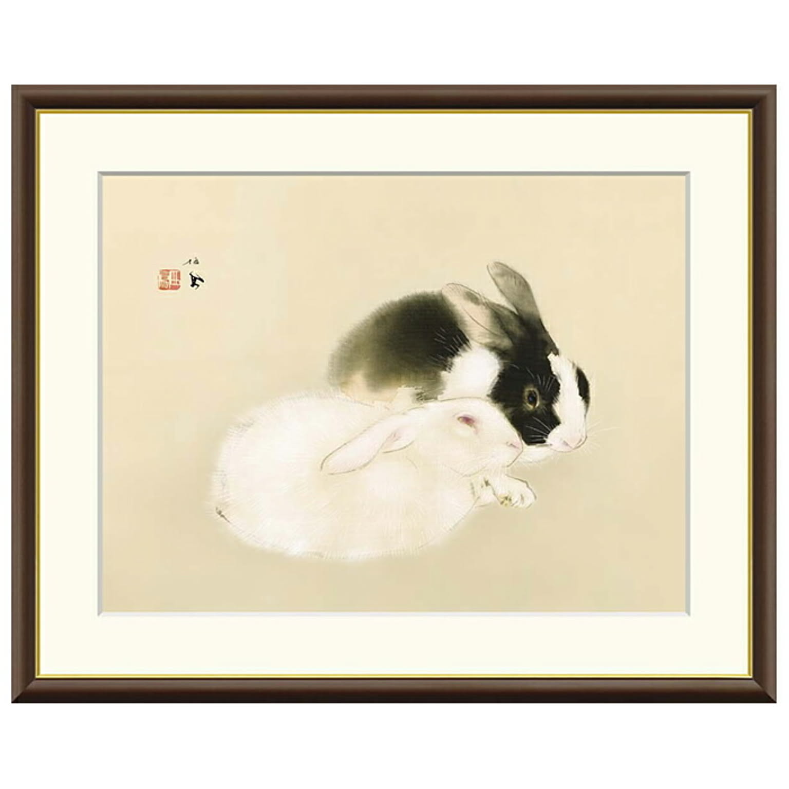 額絵 宇佐幾 竹内栖鳳 61x49.5cm 三幸 - 通販 | 家具とインテリアの