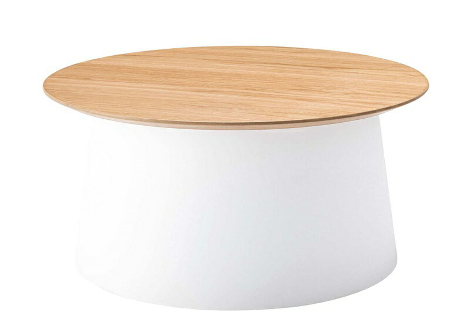 ラウンドテーブルL φ69×H32.5 ホワイト テーブル ラウンドテーブル 丸 ポリプロピレン サイドテーブル センターテーブル ナイトテーブル 室内 おしゃれ ホワイト グレー シンプル 異素材