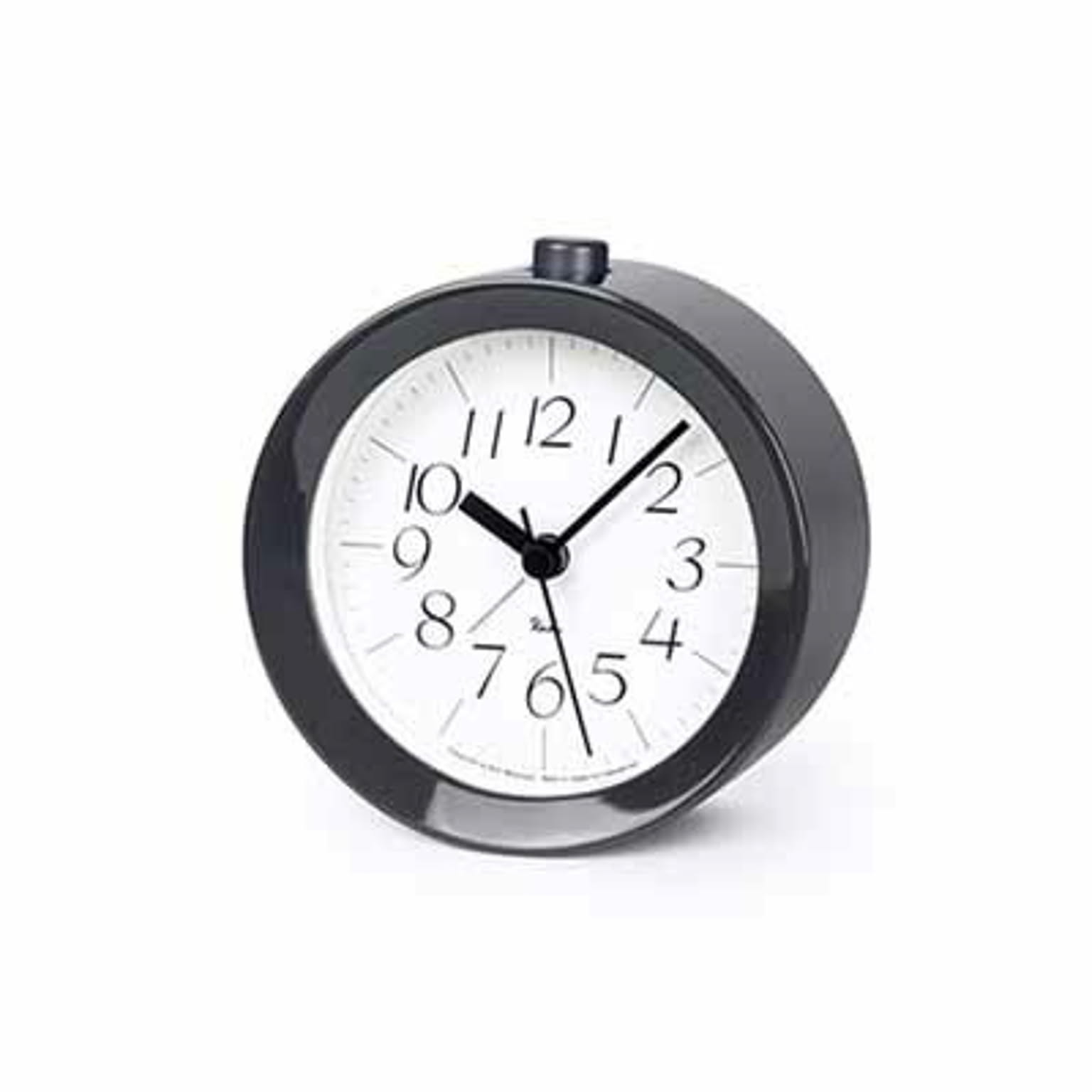 Lemnos レムノス RIKI ALARM CLOCK リキ アラーム クロック WR09-14 / WR09-15 置時計 置き時計 アラーム機能 目覚まし時計 スイープムーブメント