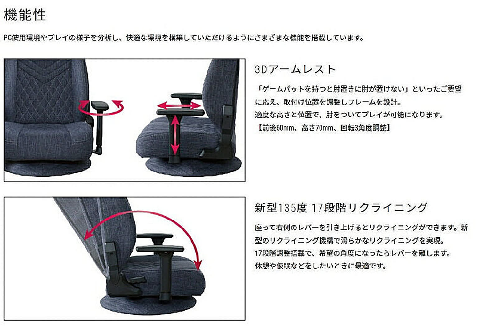 ゲーミングチェア