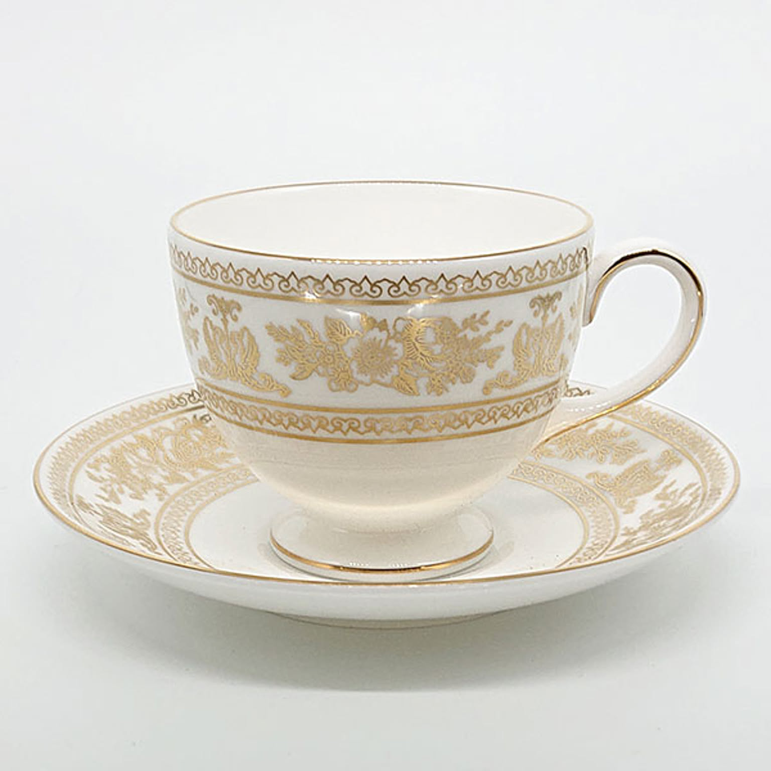 WEDGWOOD ウェッジウッド コロンビアゴールド ティーカップ&ソーサー