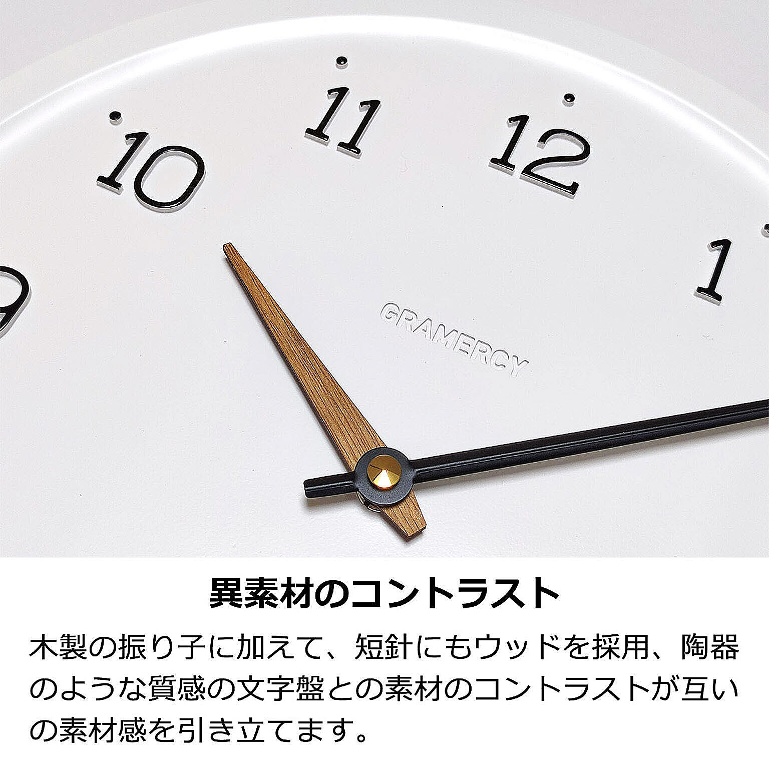 ロココ調の壁掛けふりこ時計飾り 陶器 送料無料 有望