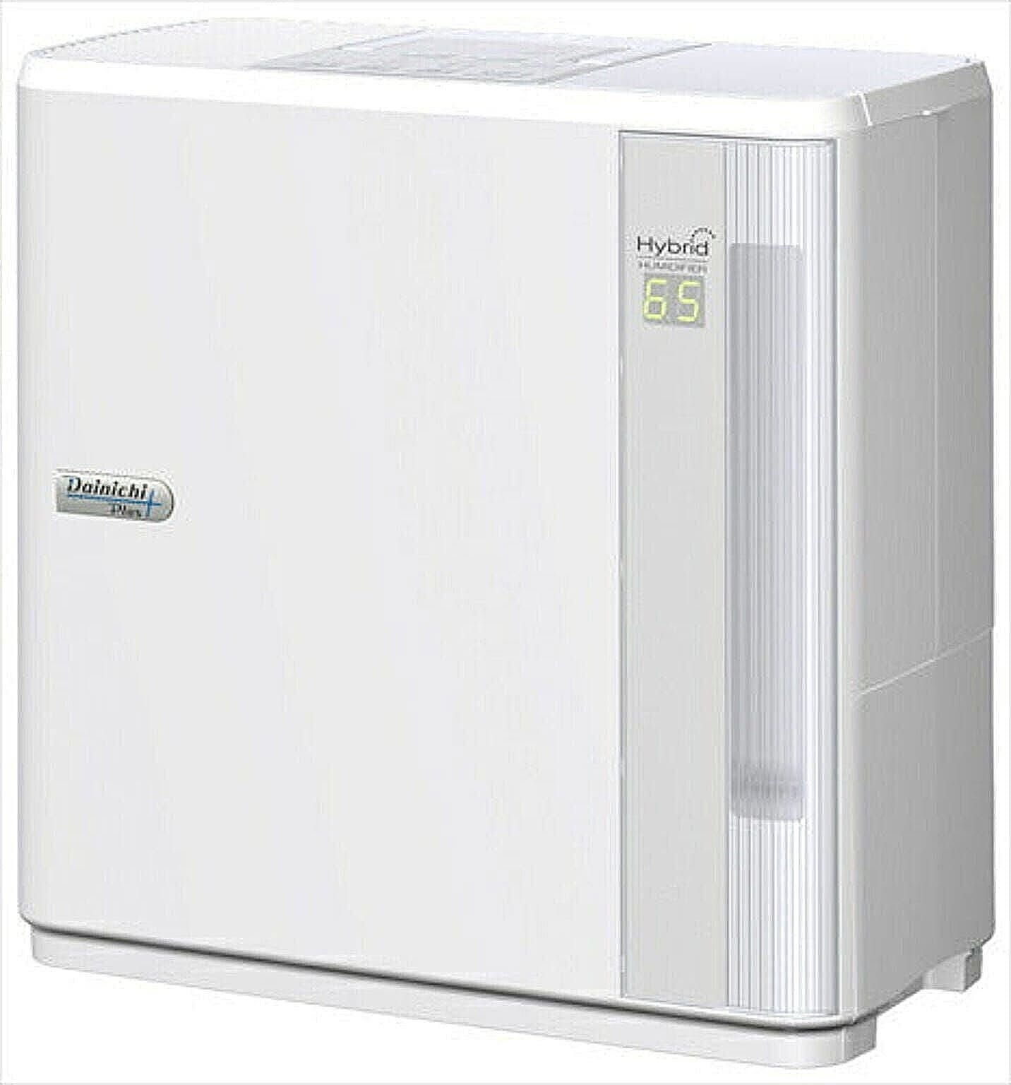加湿器 ハイブリッド式 ダイニチ Dainichi タンク4L 木造～8.5畳 プレハブ洋室～14畳 最大加湿量500mL/h 静か Ag+抗菌アタッチメント HD-5022 W ホワイト