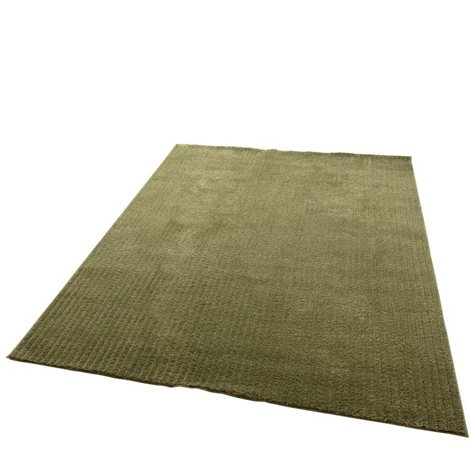 +PLUS HEAT 国産ラグマット ホットカーペットカバー [床暖房対応] [ホットカーペット対応](NT) 130×190cm グリーン