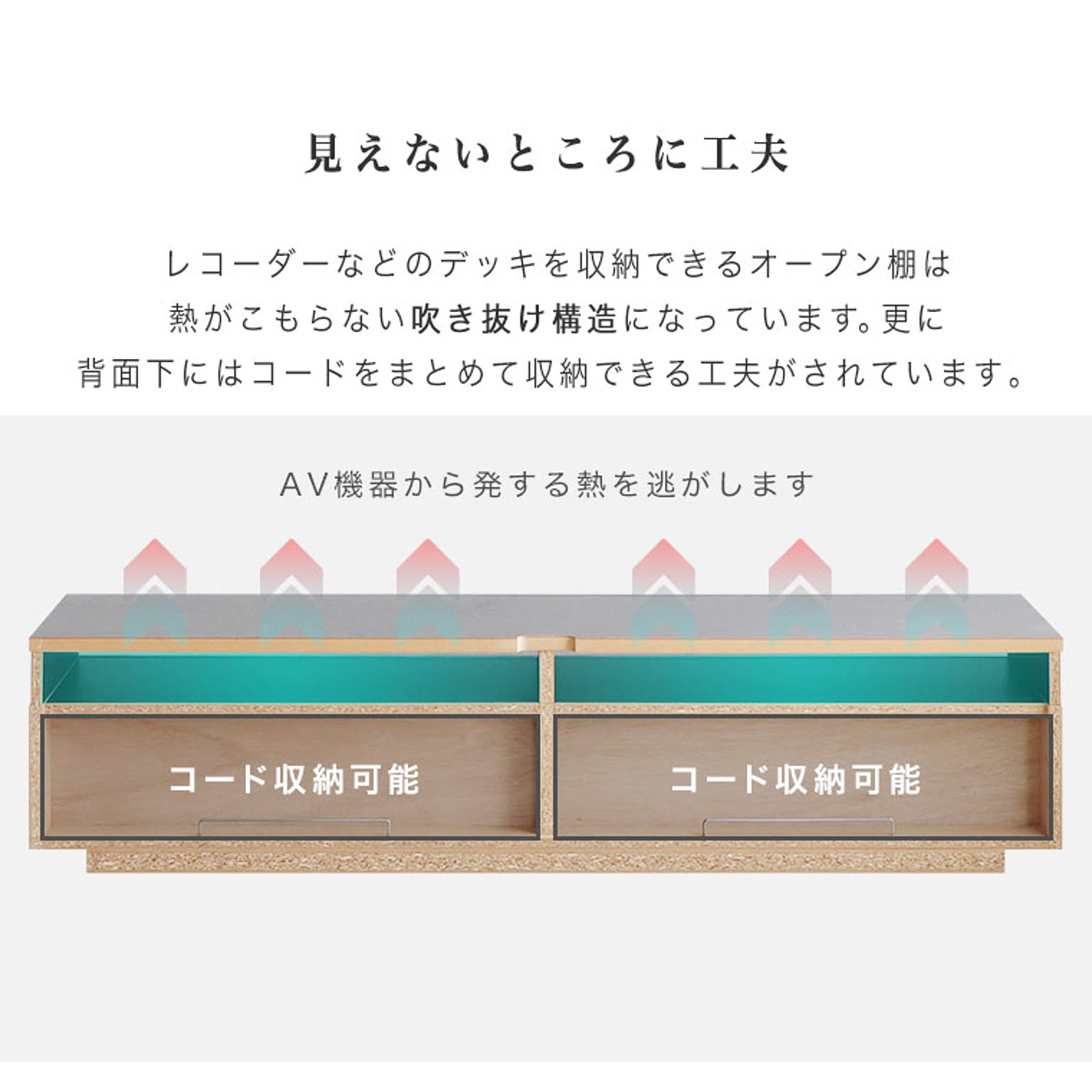 ロータイプテレビ台