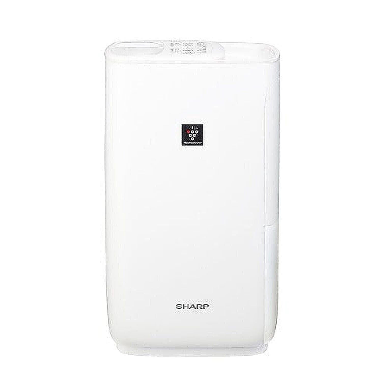 加湿器 ハイブリッド式 シャープ タンク4L 木造～12.5畳 プレハブ洋室～21畳 最大加湿量750mL/h プラズマクラスター 上から給水 HV-R75 W ホワイト