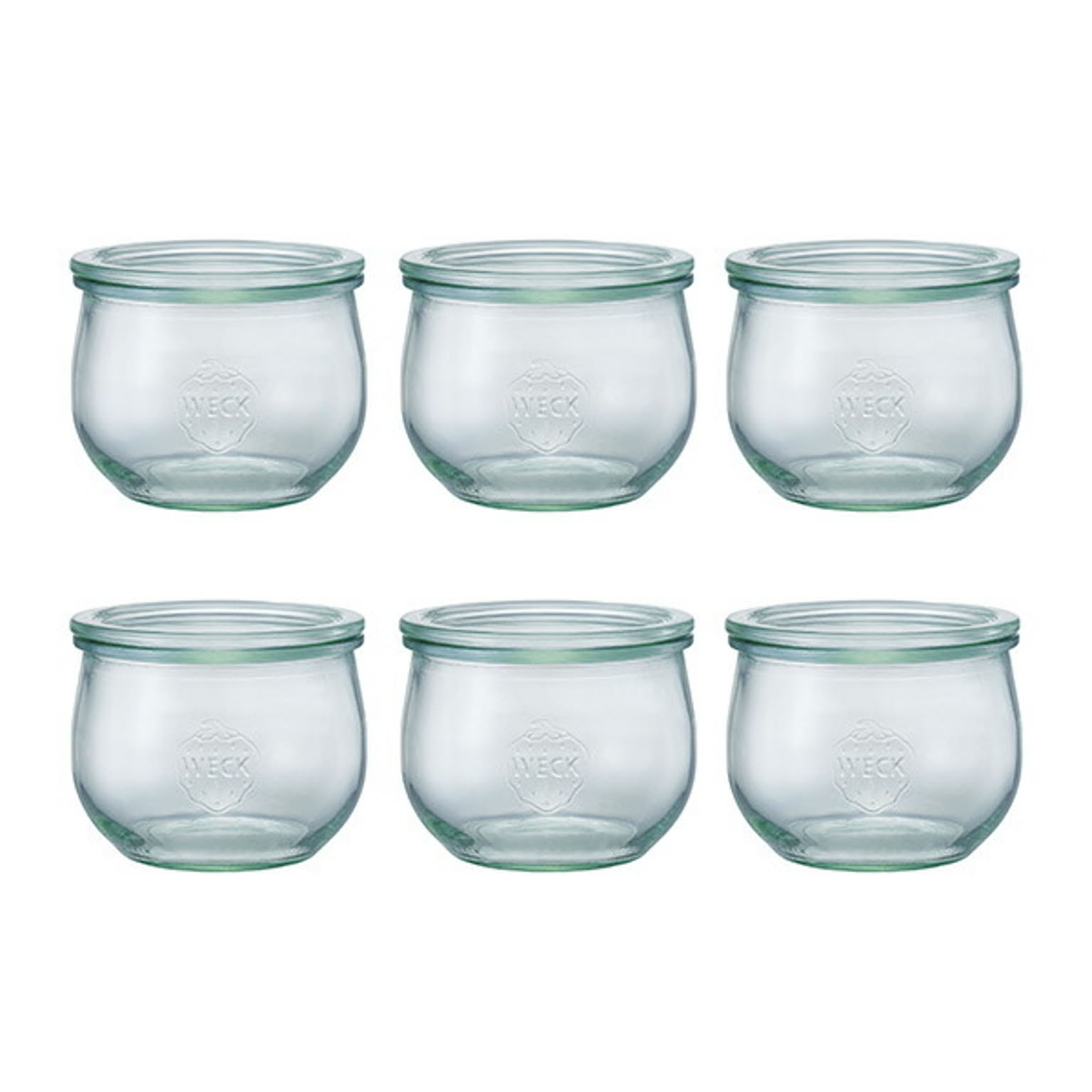 チューリップシェイプ 500ml 6個セット WECK マークスインターナショナル WE-744