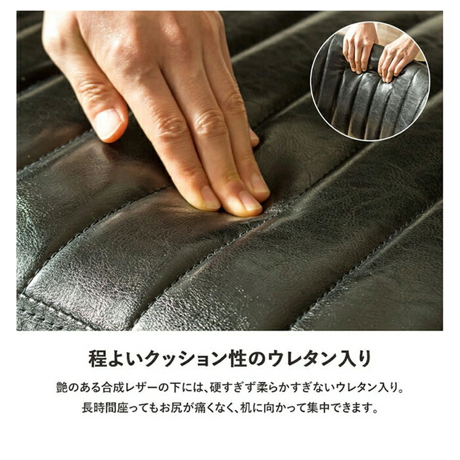 GART オフィスチェア GAZE GA-822 組立式 ヴィンテージデザイン 