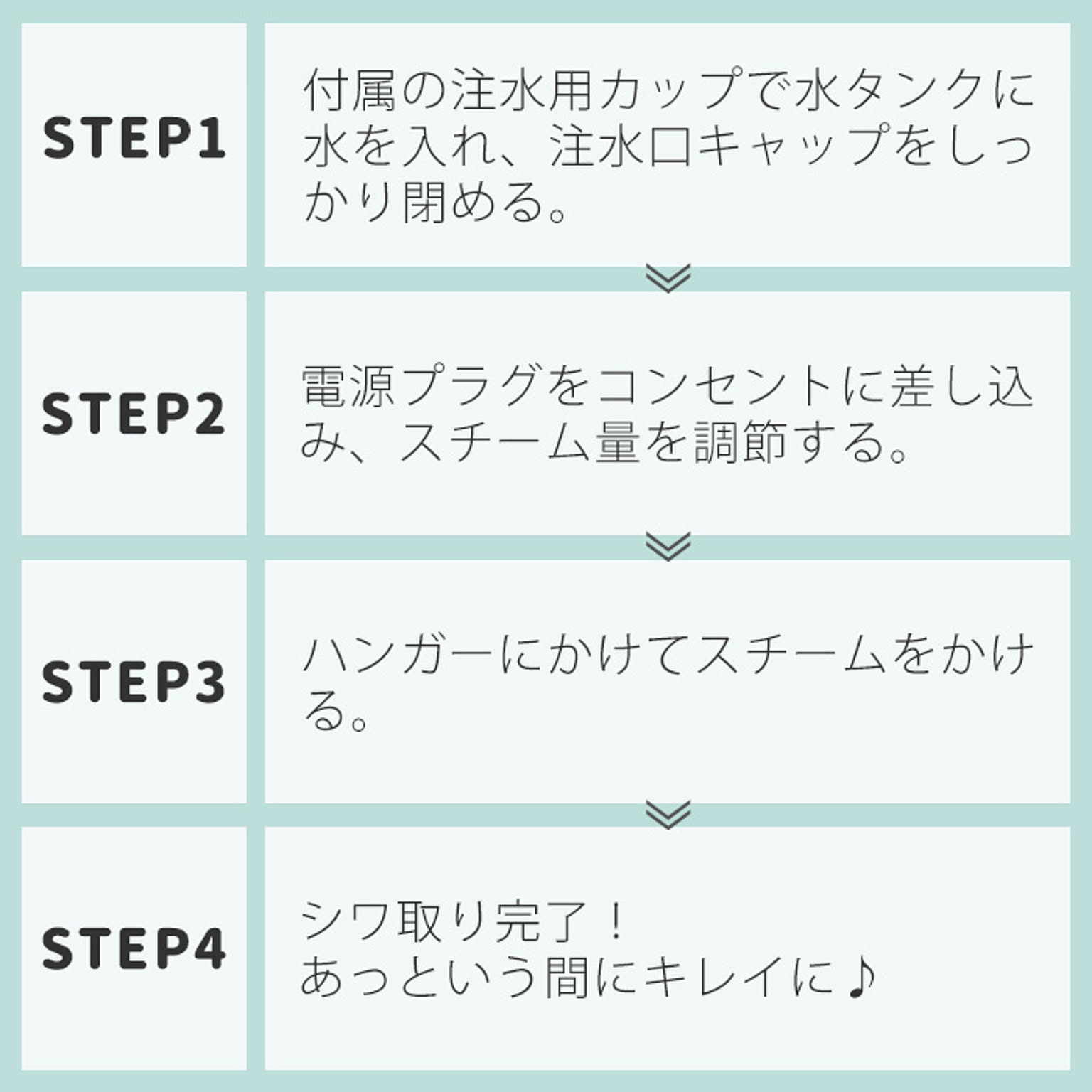 衣類スチーマー
