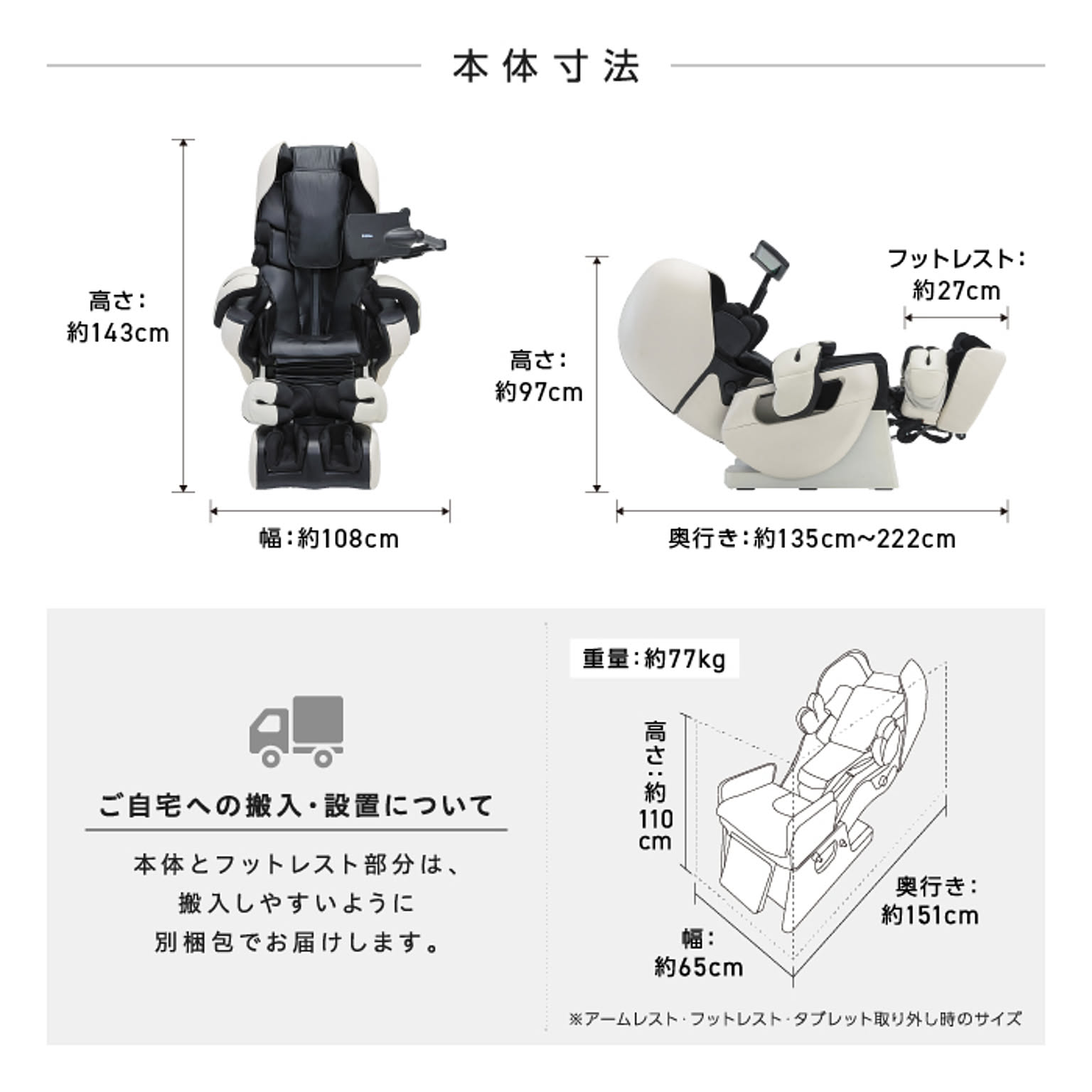 ファミリーイナダ メディカルチェア ルピナスロボ FMC-LPN30000