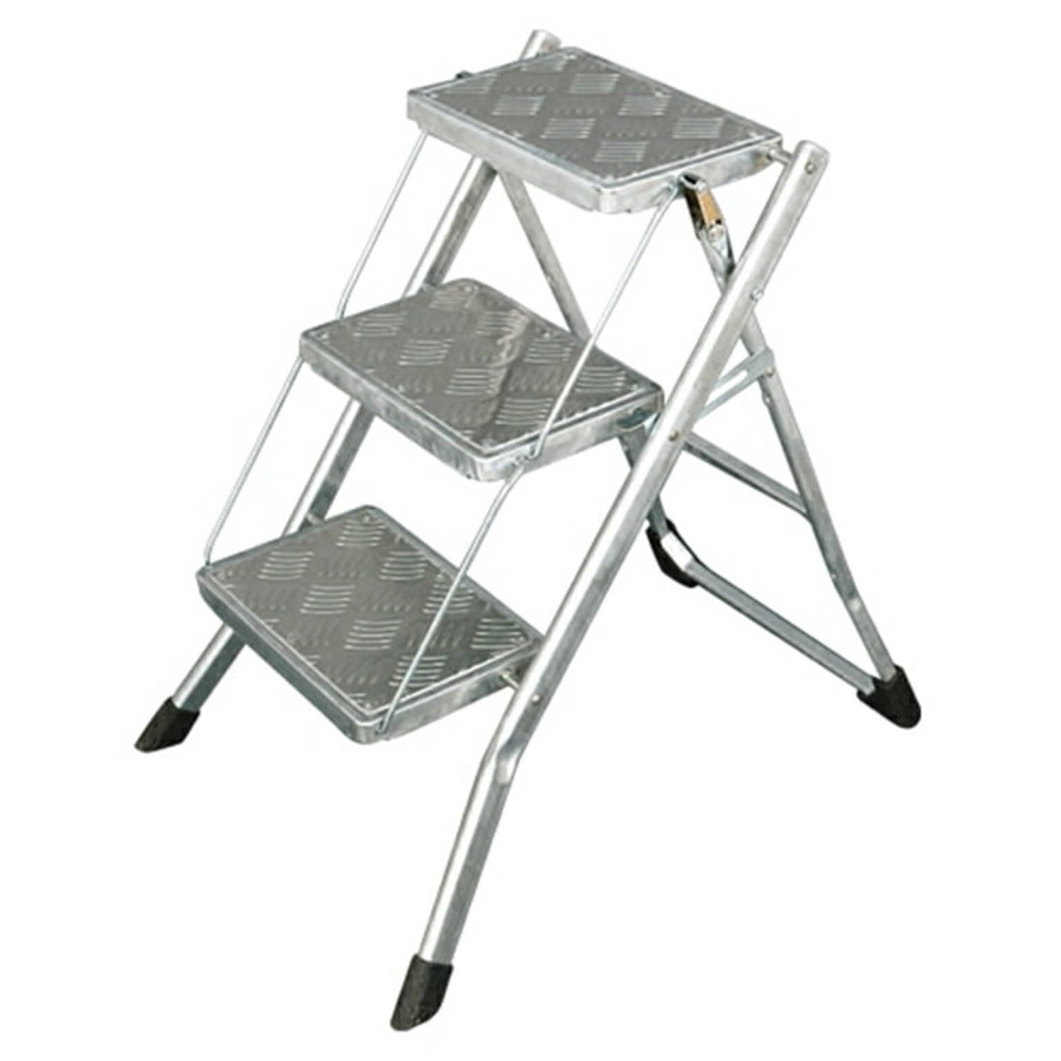 脚立 折りたたみ式 FOLDING 3-STEPS LADDER GALVANIZED 幅490x奥行680x高さ685mm ダルトン