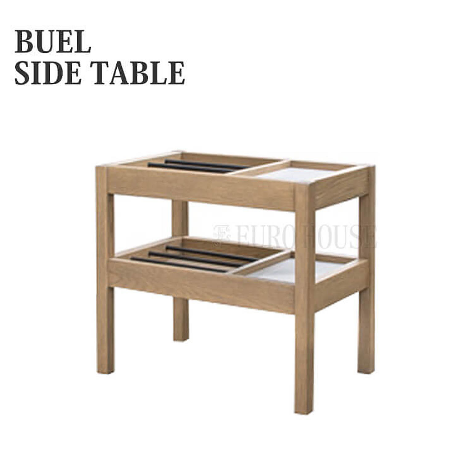  テーブル サイドテーブル 収納 ブール BUEL SIDE TABLE シンプル モダンインダストリアル 男前 インテリア アイアン 大理石 mosh ガルト