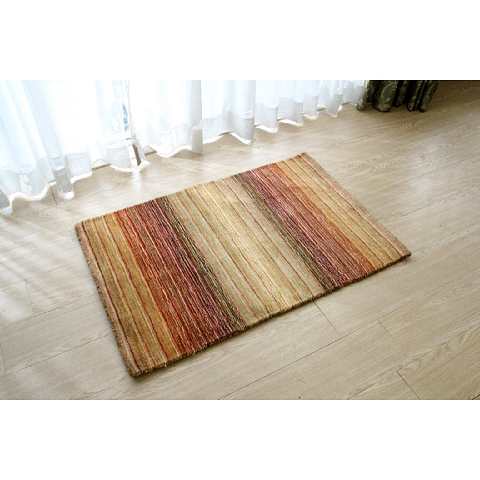 ハンドルームウール玄関マット　　60×90cm