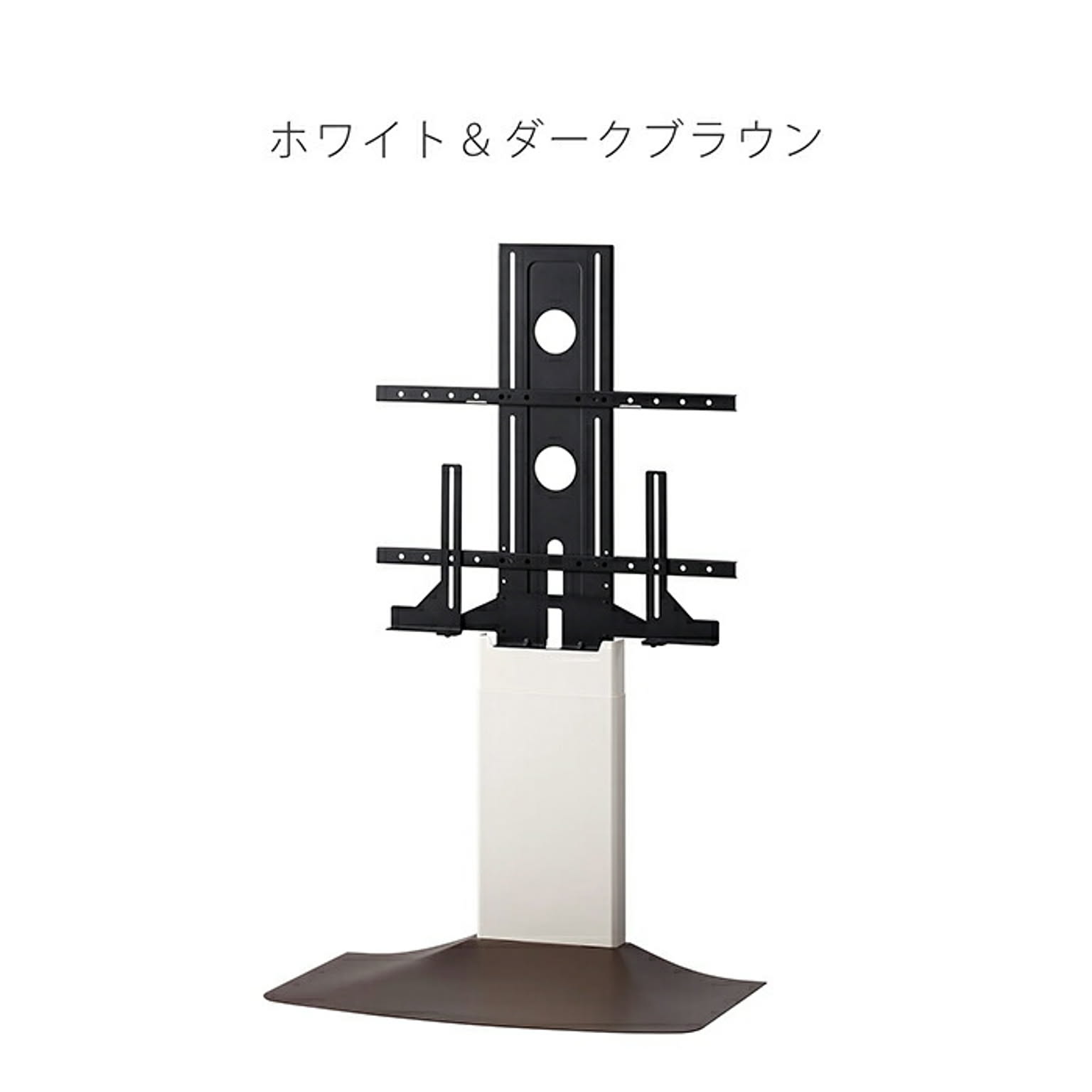 テレビ台 組立式 壁ピタテレビスタンド WS-F820 幅816x奥行510x高さ1220〜1470mm 朝日木材加工