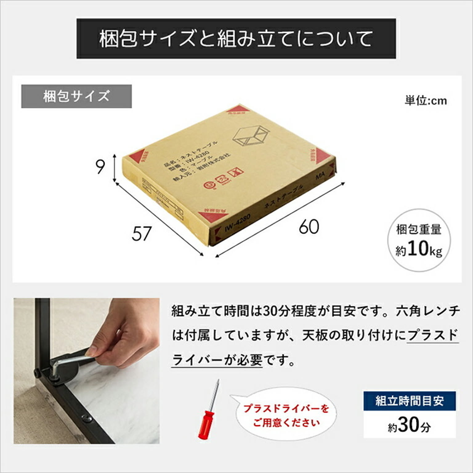 ネストテーブル