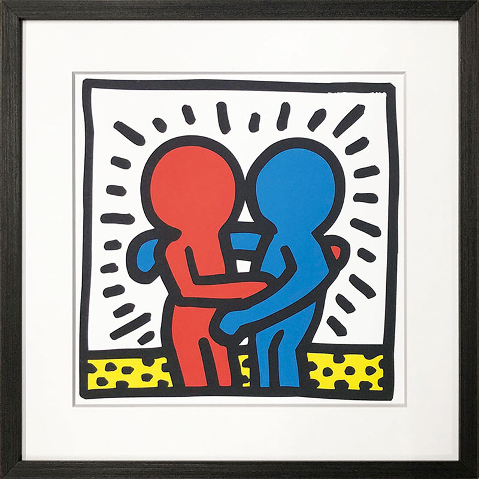 【bicosya/美工社】Keith Haring / キース・ヘリング　Untitled, 1987