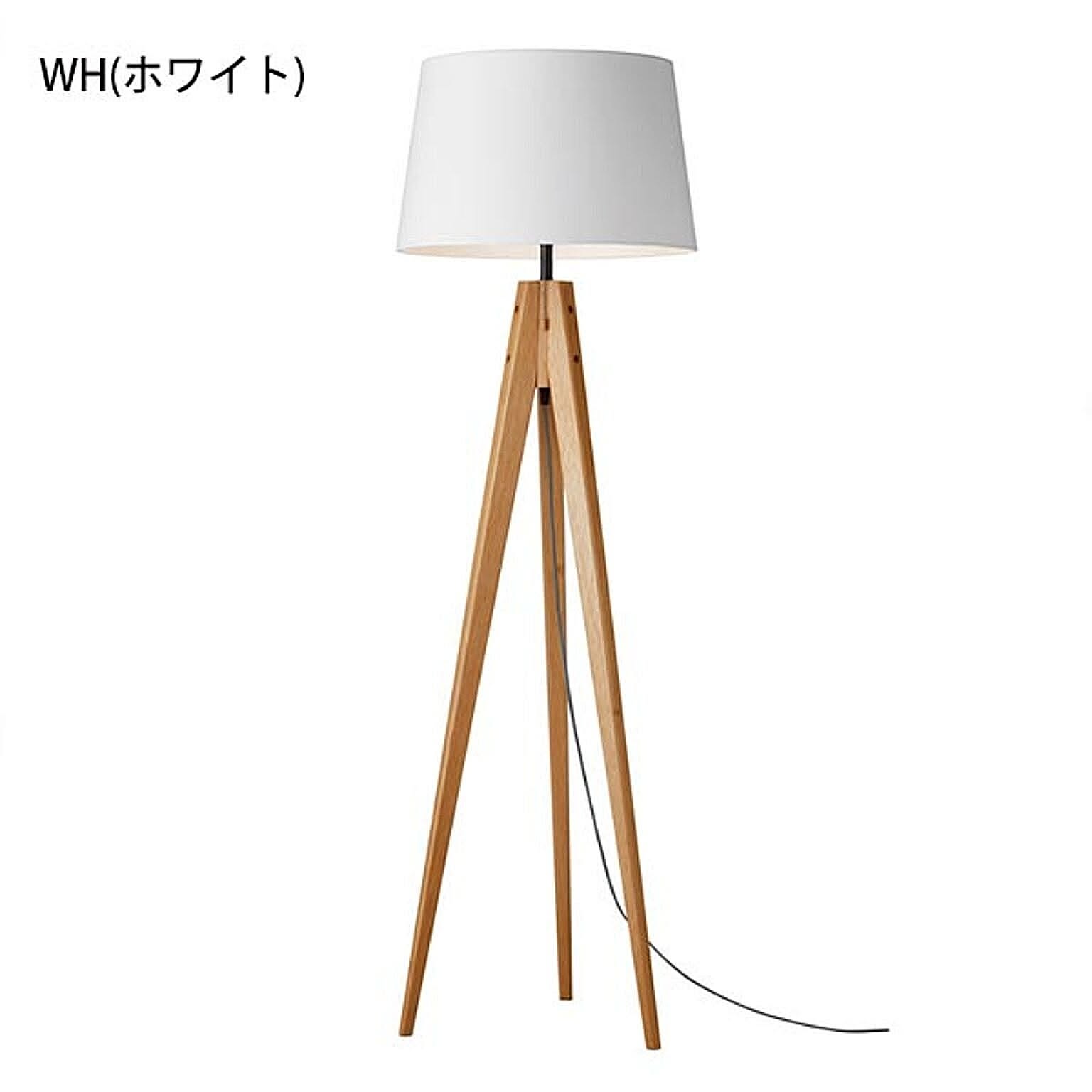 ARTWORKSTUDIO フロアーライト 1灯 木製 布製シェード WH 60W ARTWORKSTUDIO フロアーライト 1灯 木製 布製シェード WH 60W