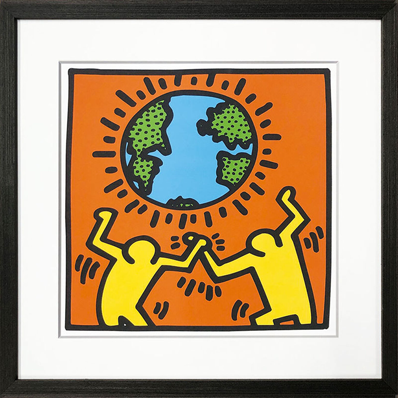 【bicosya/美工社】Keith Haring / キース・ヘリング　Untitled, (world)