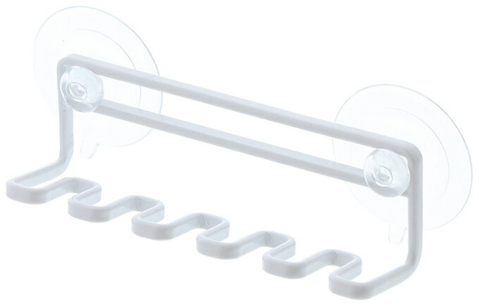 tower タワー(山崎実業) 吸盤トゥースブラシホルダー 5連 タワー SUCTION CUP TOOTHBRUSH HOLDER 歯ブラシ立て 洗面所 収納 サニタリー