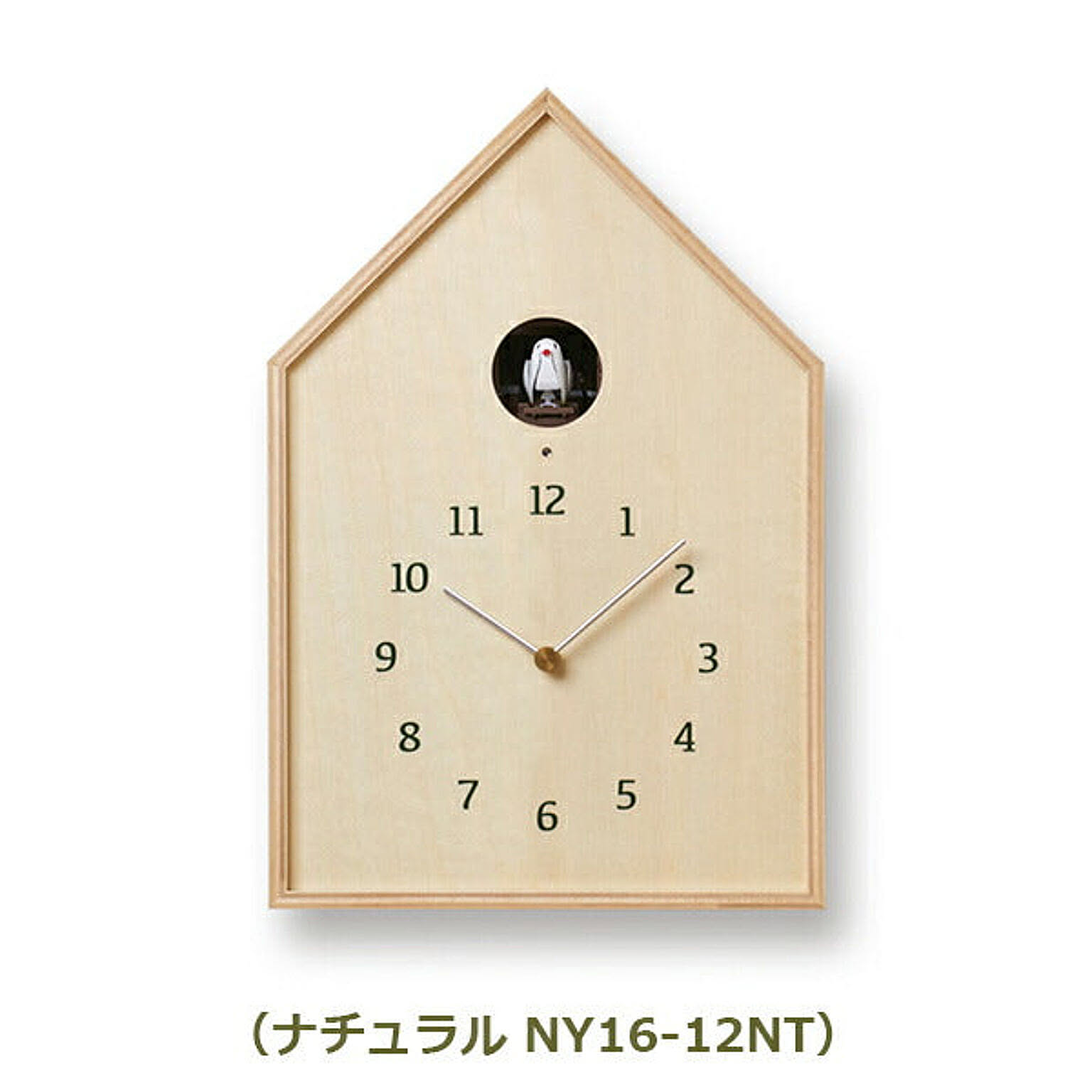 Birdhouse Clock バードハウス クロック NY16-12 メトロポリタンギャラリー Lemnos