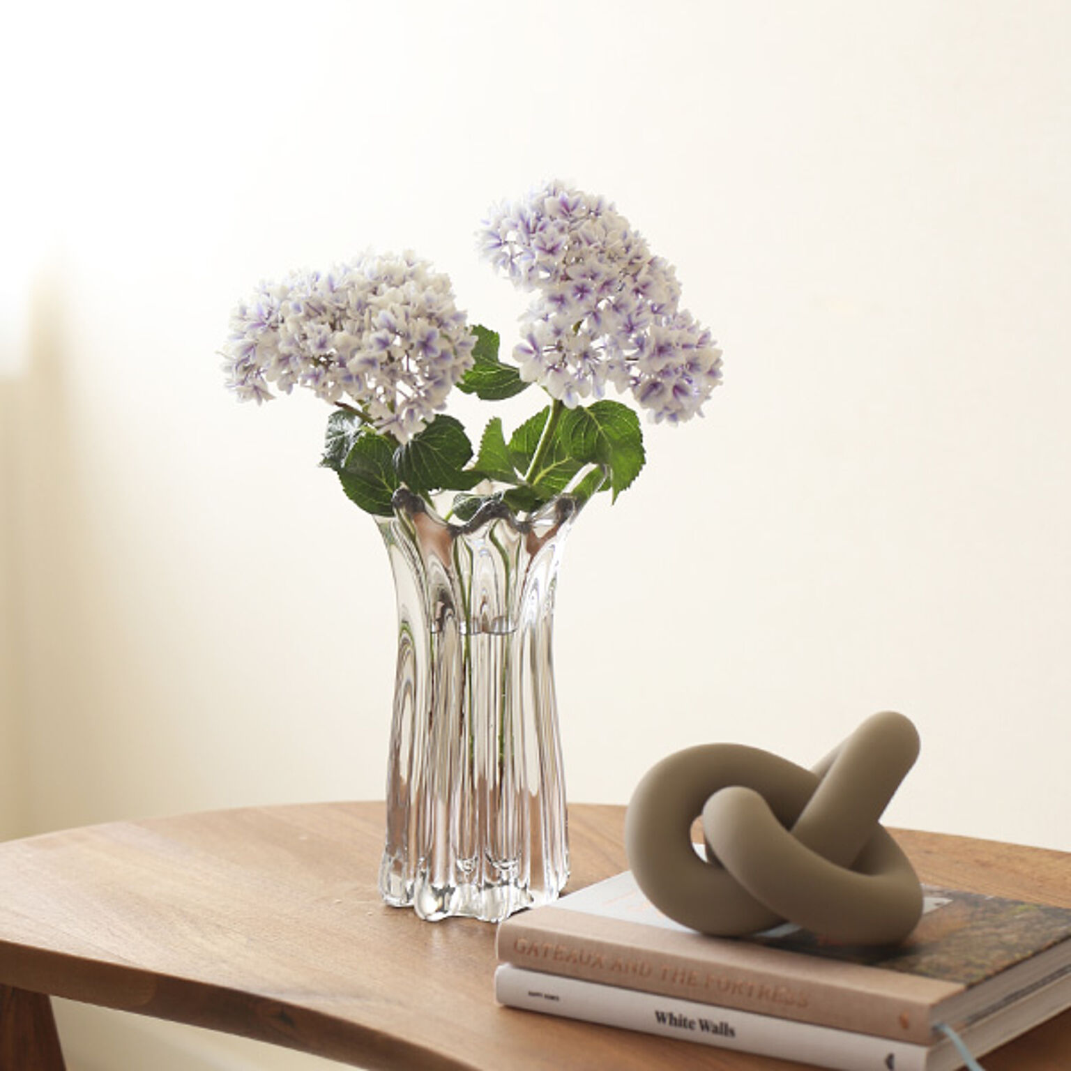 ferm LIVING (ファームリビング) Holo Vase (ホロフラワーベース) クリア 花器