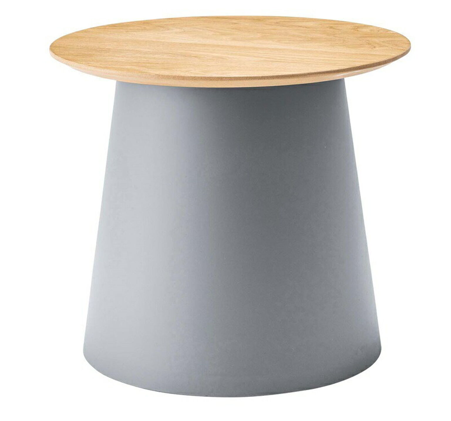 ラウンドテーブルS φ49×H42.5 ブラック テーブル ラウンドテーブル 丸 ポリプロピレン サイドテーブル センターテーブル ナイトテーブル 室内 おしゃれ ホワイト グレー シンプル 異素材