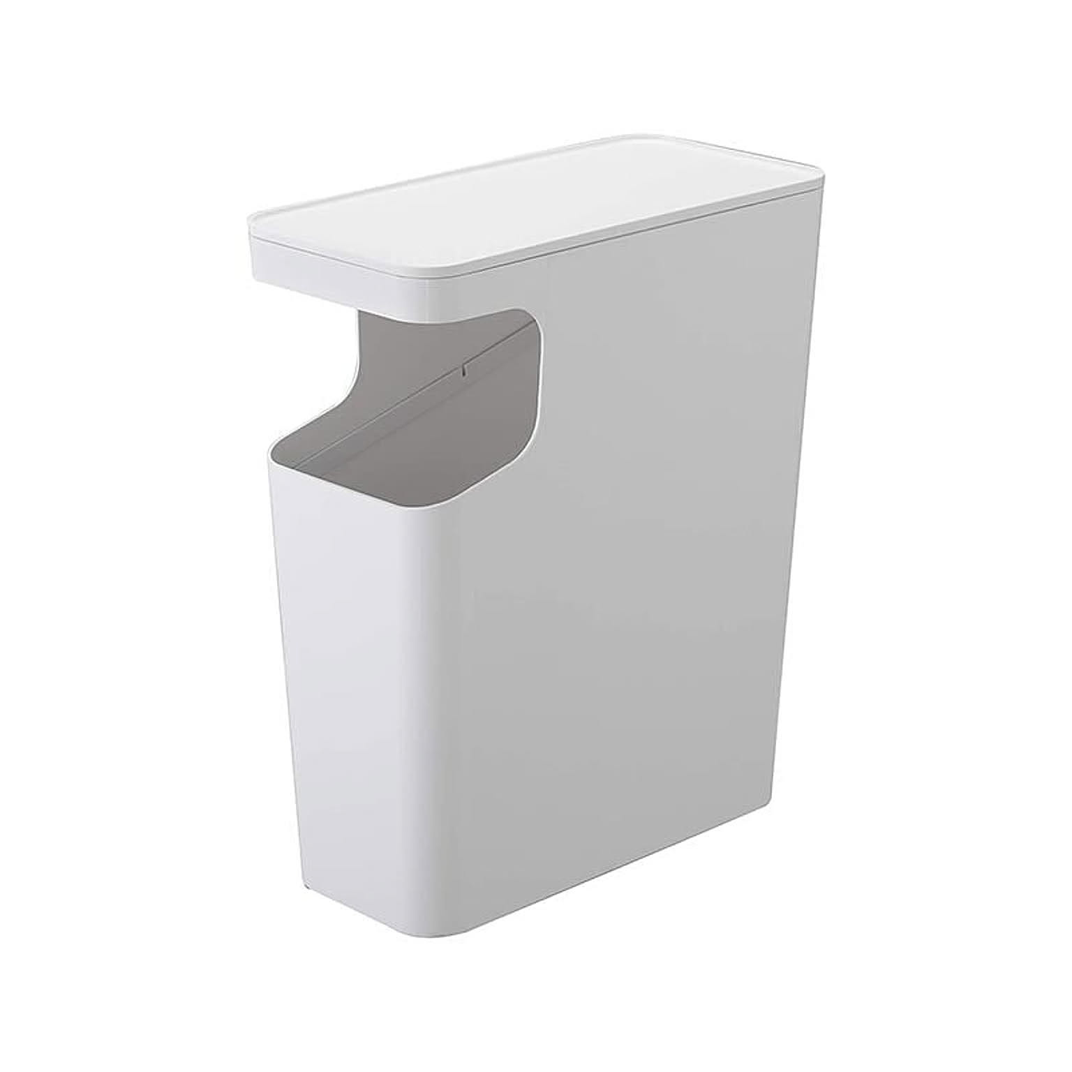【YAMAZAKI/山崎実業】SIDE TABLE AND TRASH CAN / ダストボックス&サイドテーブル タワー