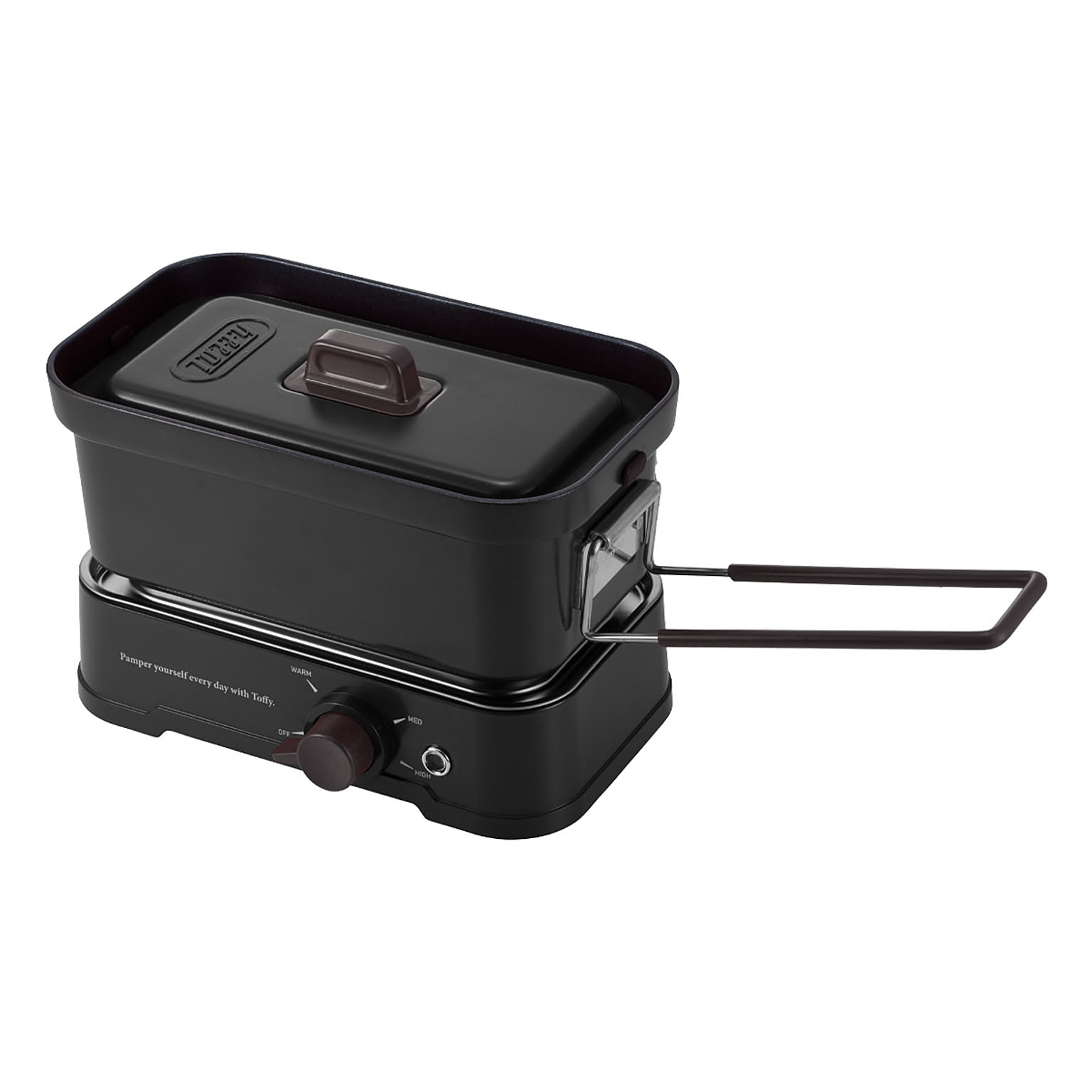 トフィー ホットメスティン K-MS1 Toffy メスティン 卓上 電気調理器 万能 クッカー 炊飯 焼く 煮る 蒸す 直火対応 飯盒 キャンプ アウトドア キッチン家電 シンプル レトロ 1年保証