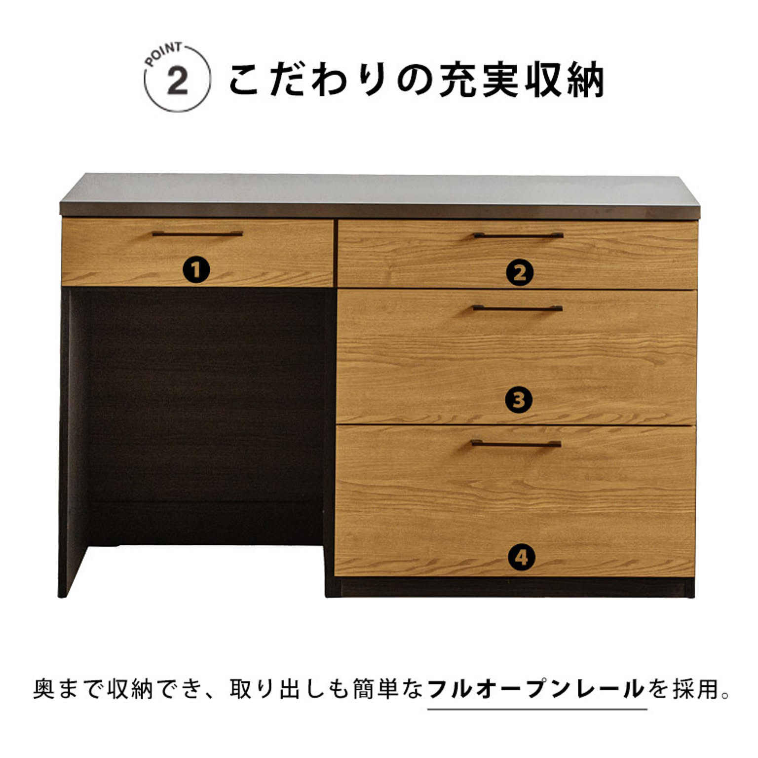 キッチンカウンター・カウンターワゴン