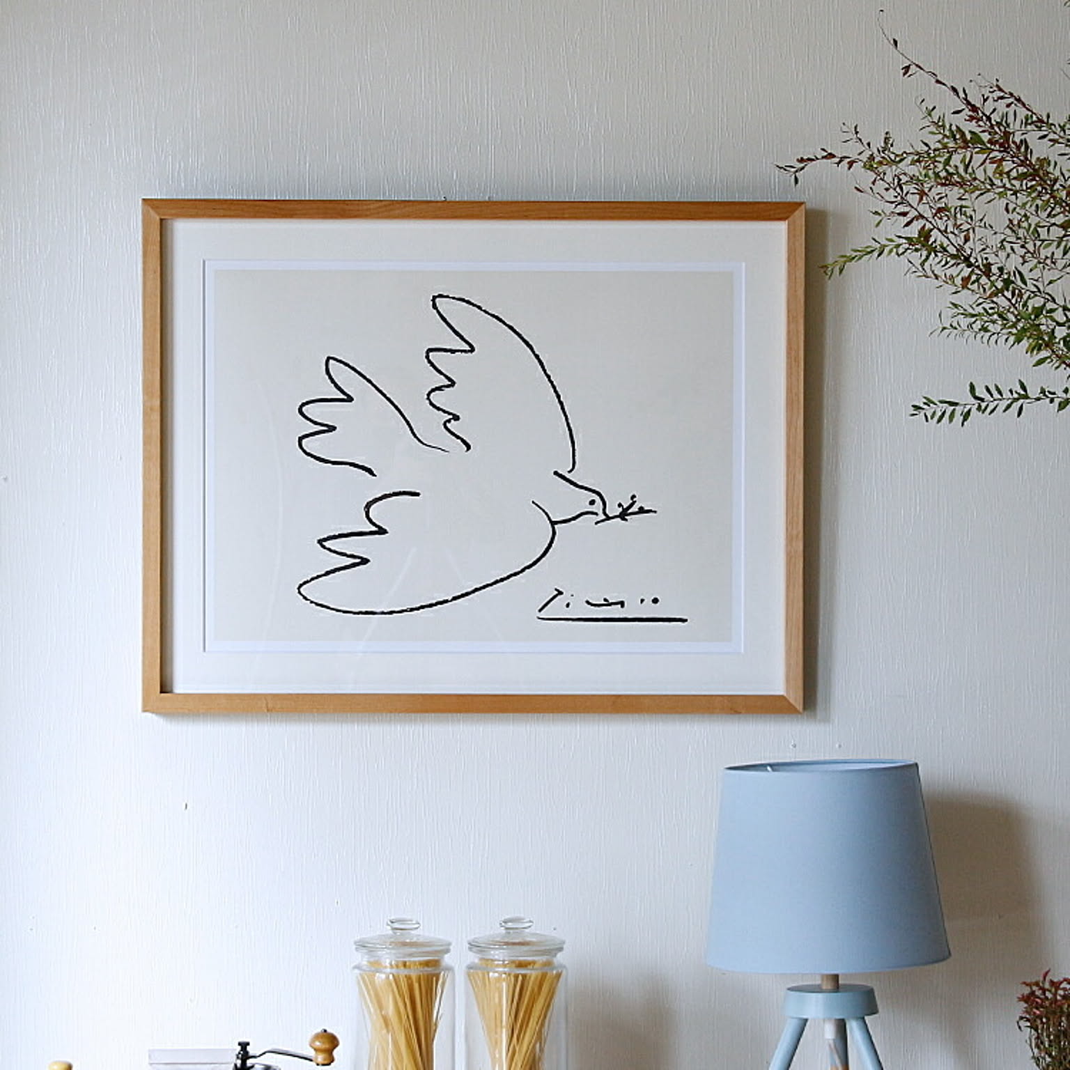 アートポスター　Pablo Picasso Dove of Peace（パブロ ピカソ　ダブオブピース）