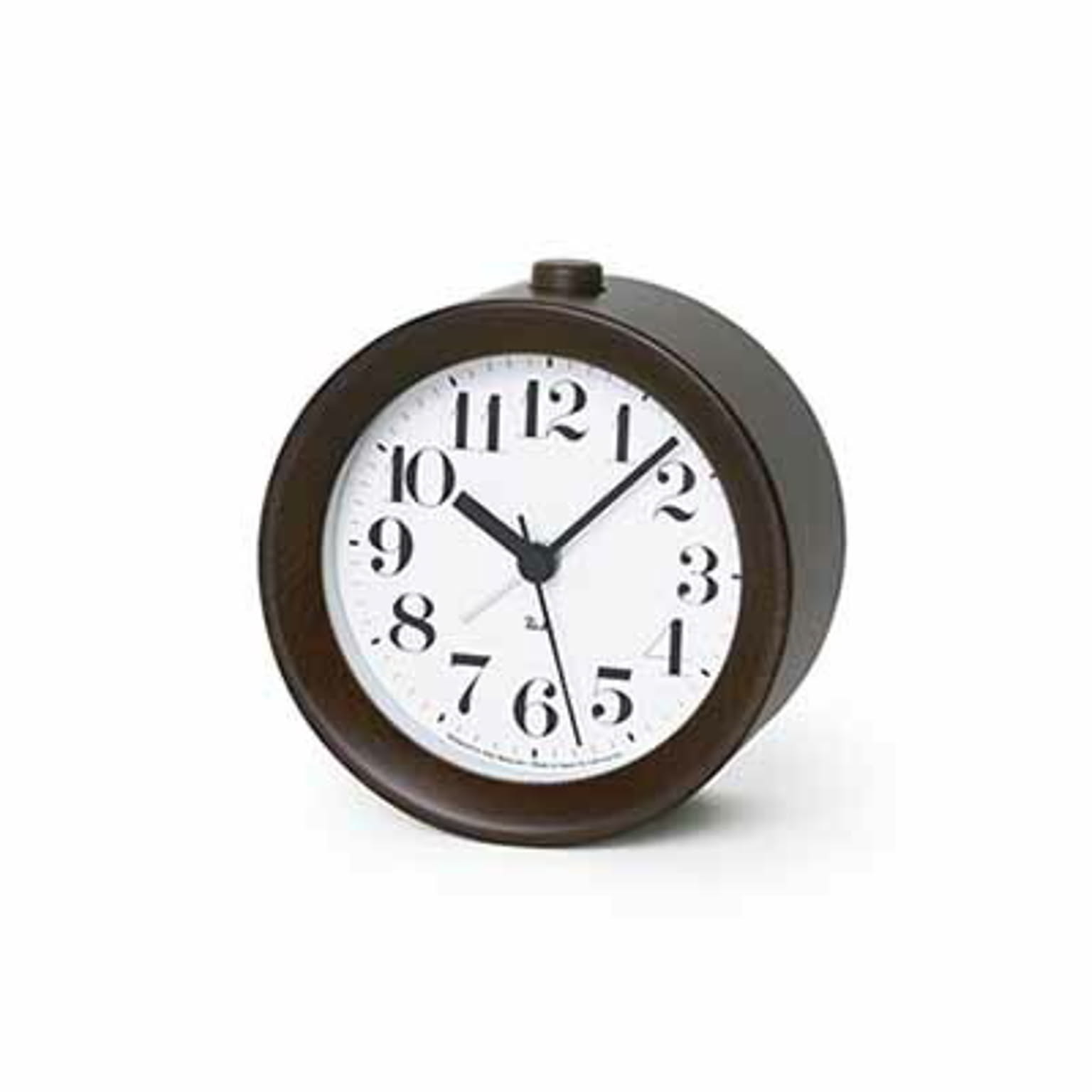 Lemnos レムノス RIKI ALARM CLOCK リキ アラーム クロック WR09-14 / WR09-15 置時計 置き時計 アラーム機能 目覚まし時計 スイープムーブメント