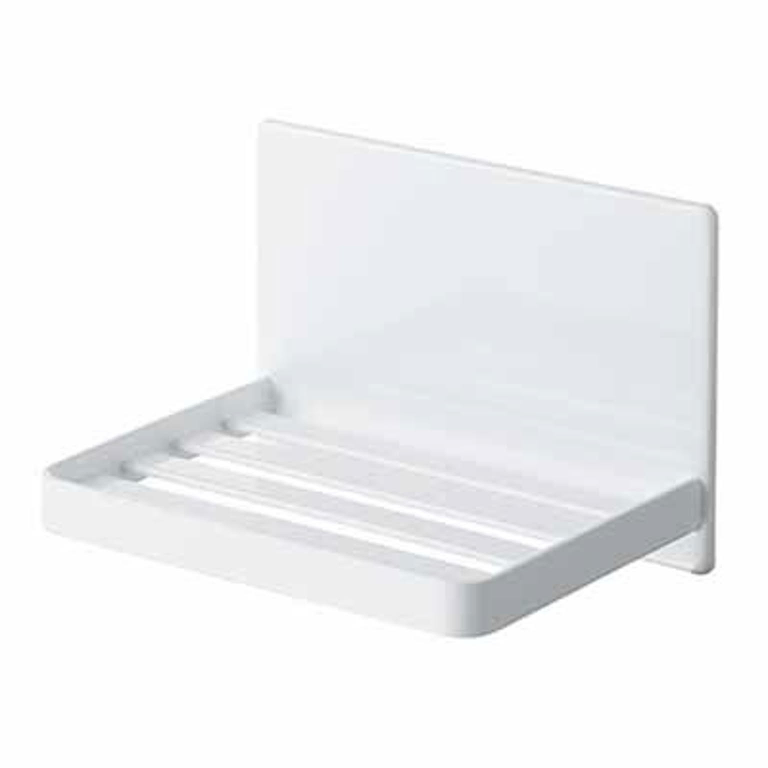 tower タワー(山崎実業) マグネットバスルームソープトレー Magnetic soap tray 磁石式 石鹸トレー 石鹸置き 石鹸台 衛生的