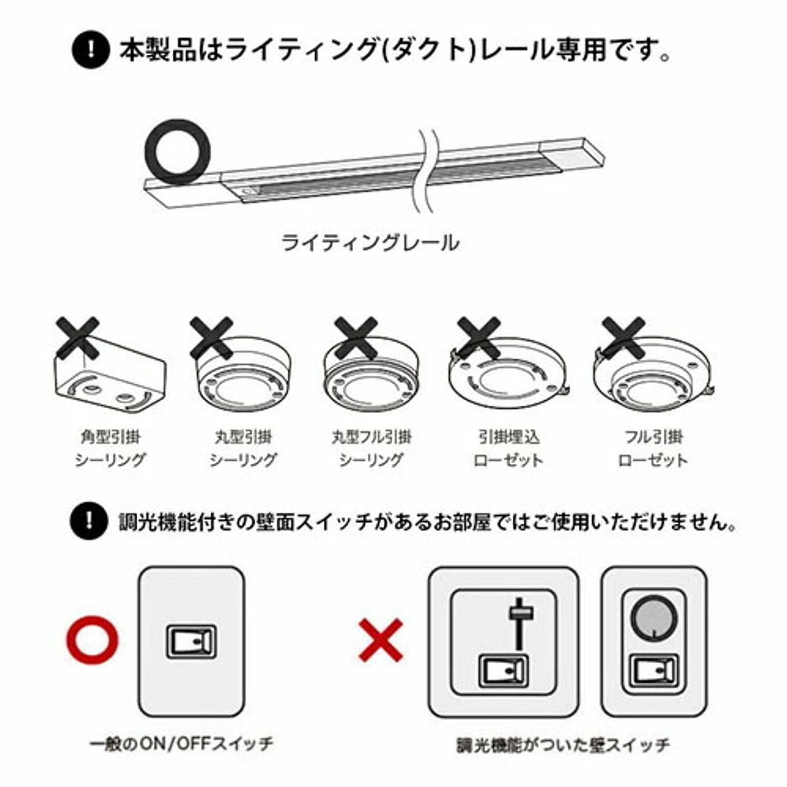 ダクトレール・ライティングレール