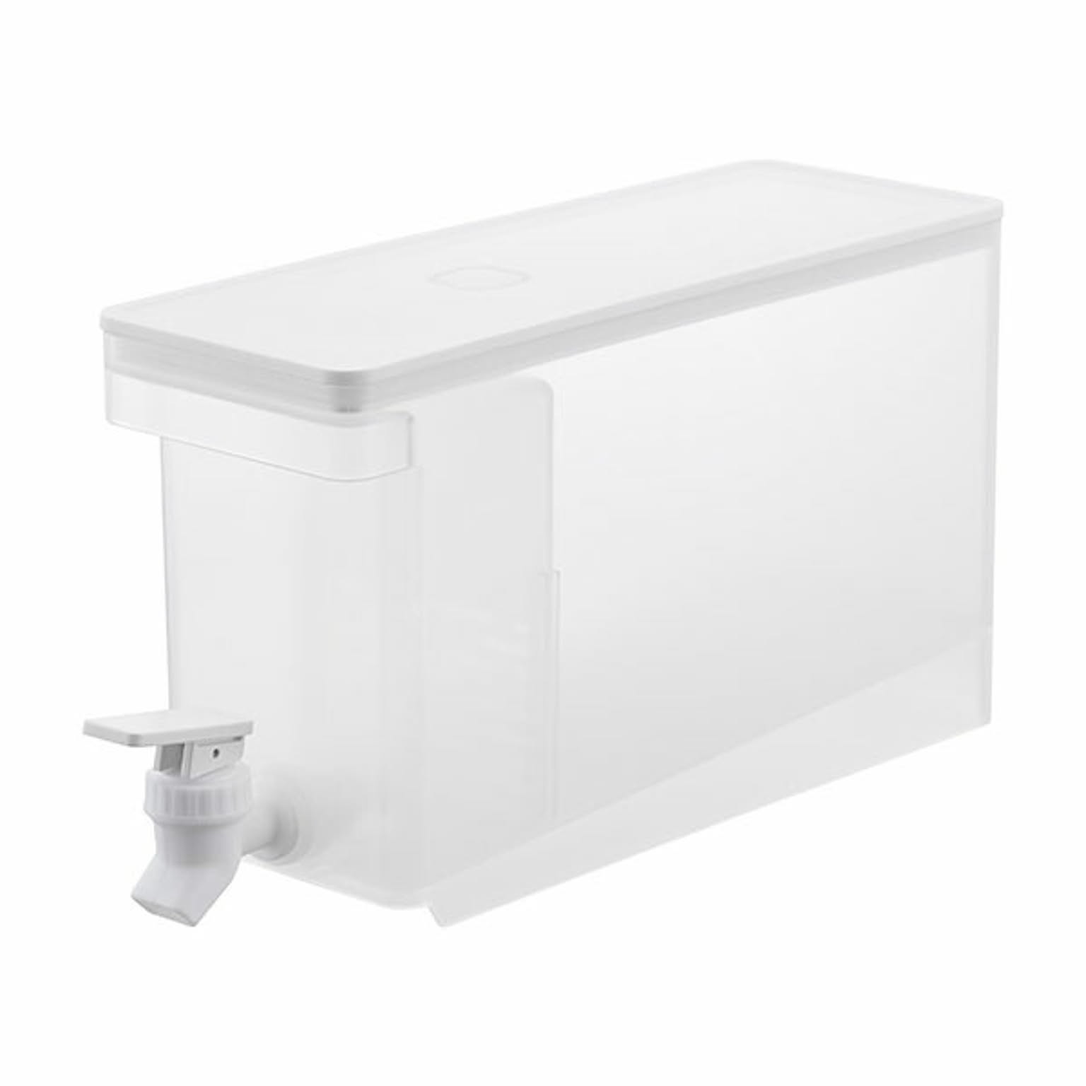 tower タワー(山崎実業) 冷蔵庫ドリンクサーバー 2.8L Refrigerator Beverage Dispenser, 2.8L 冷水筒 お茶入れ 大容量 冷蔵庫 ピッチャー 冷水ポット