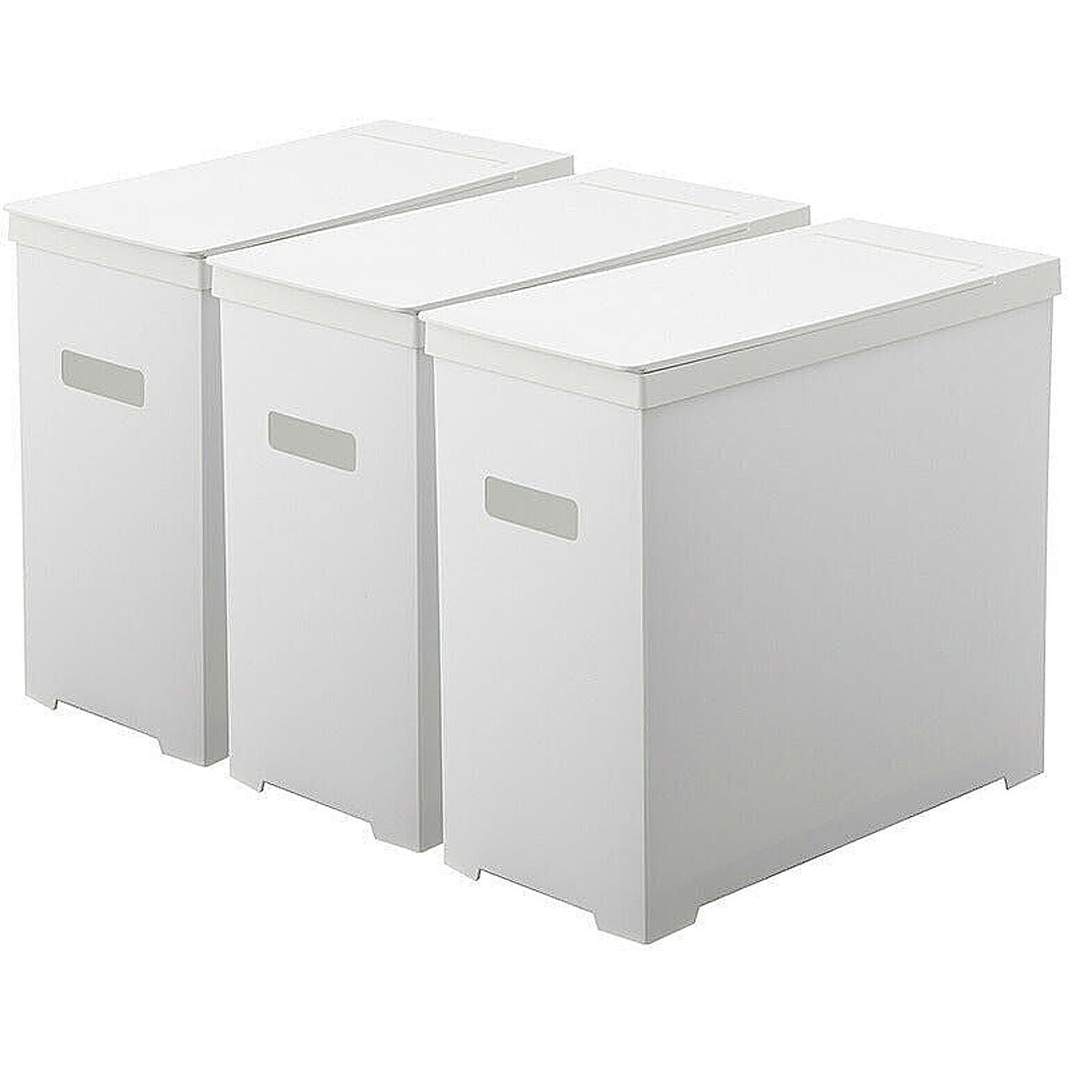 シンク下蓋付きゴミ箱 (3個組)  UNDER SINK TRASH CAN WITH LID 45リットル/ゴミ箱/ごみ箱